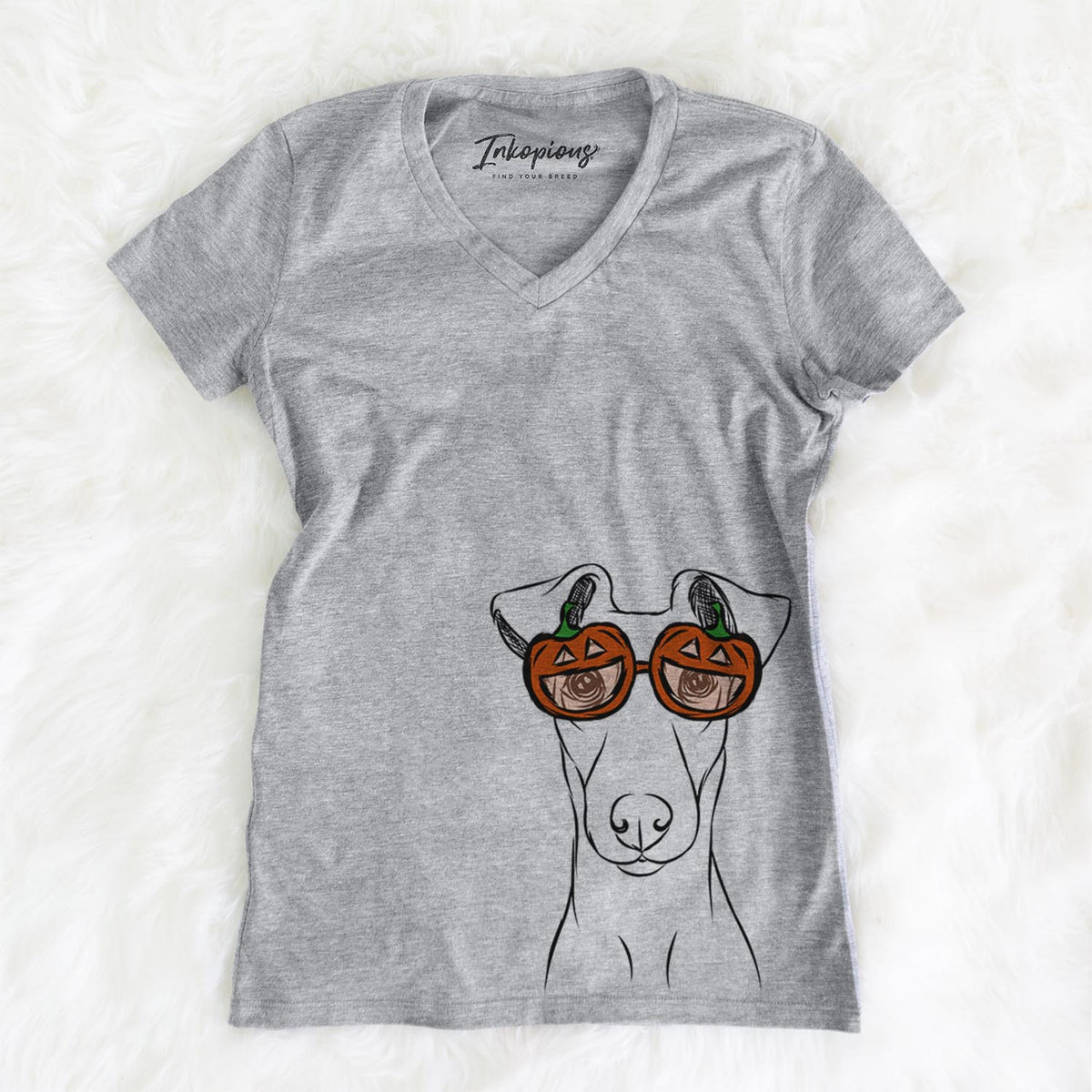 Tanner the Fox Terrier  - Pumpkin Collection