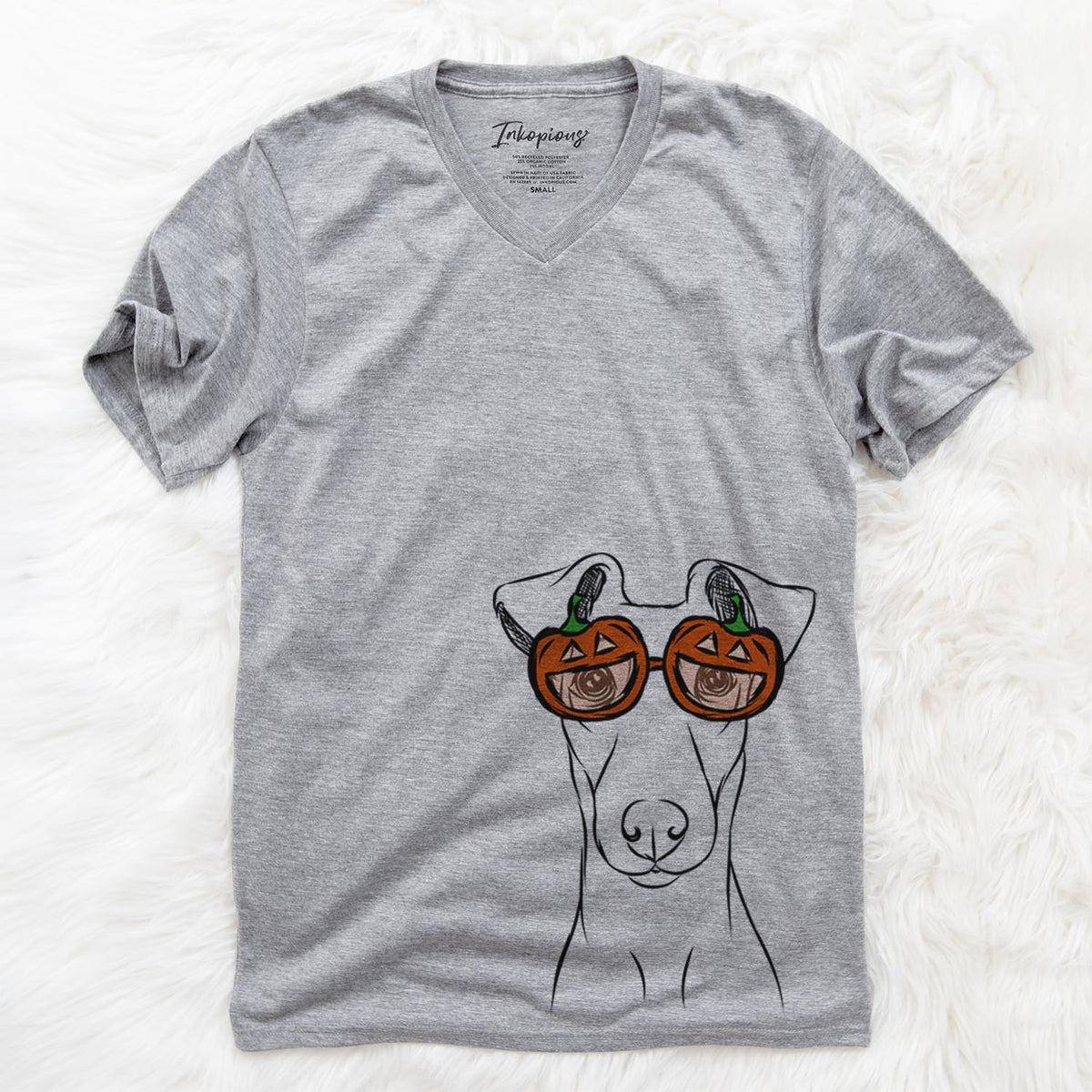 Tanner the Fox Terrier  - Pumpkin Collection