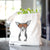 Tiny Archie the Mixed Breed - Tote Bag