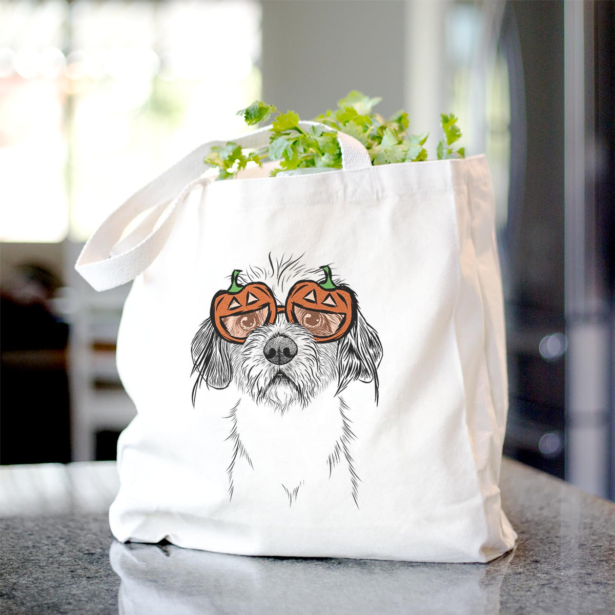 Tiny Tucker the Mixed Breed - Tote Bag