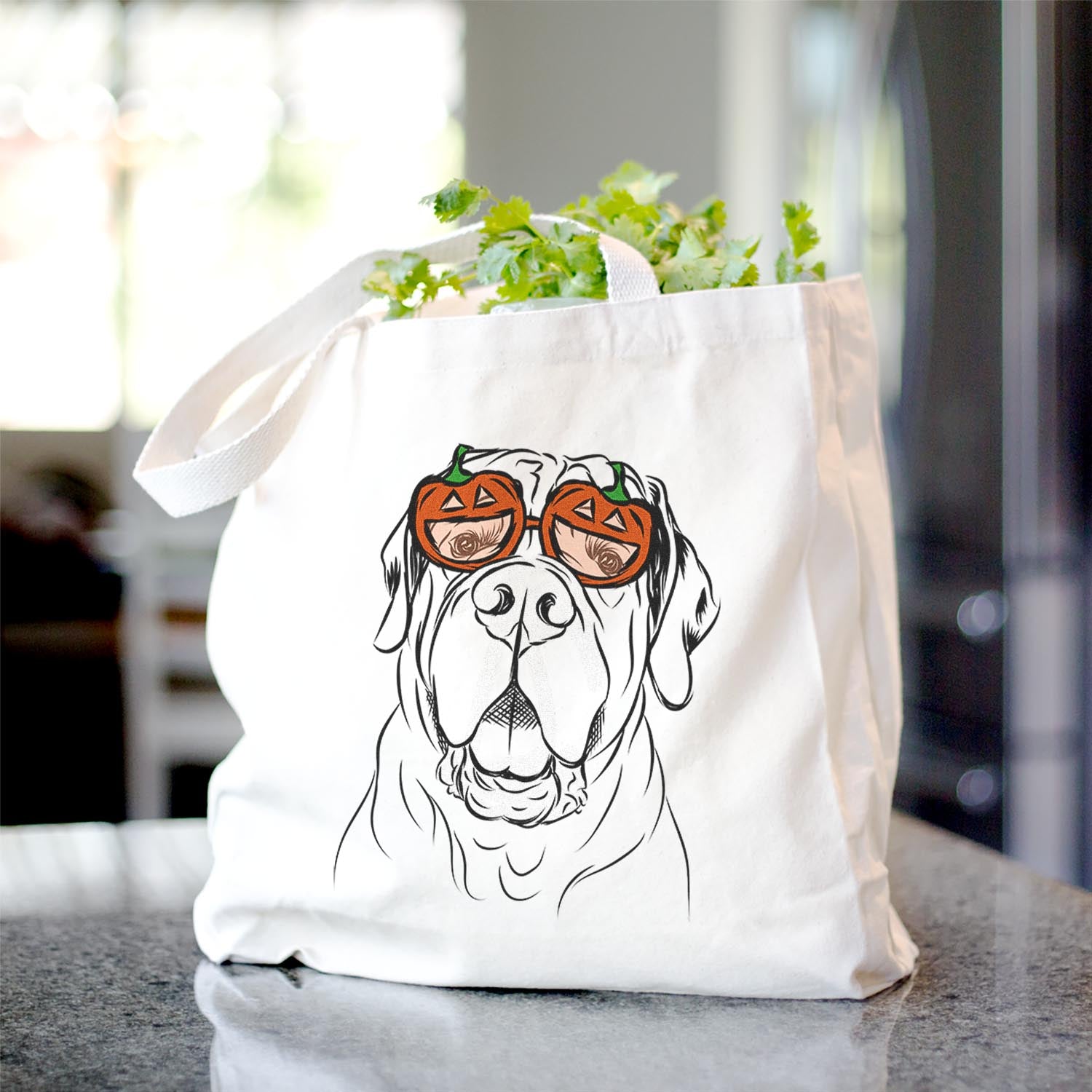 Tufton the English Mastiff - Tote Bag