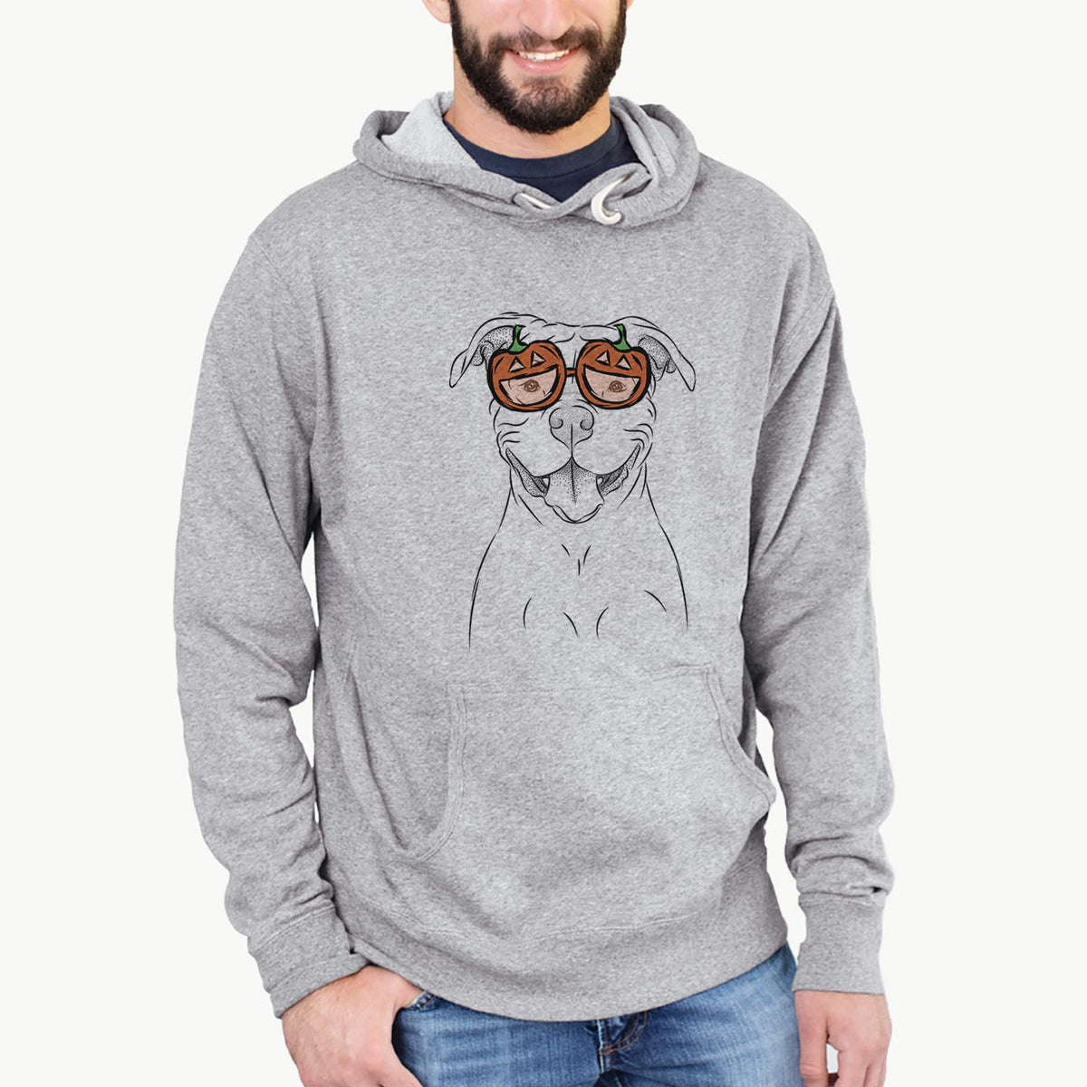 Tyson the American Bulldog  - Pumpkin Collection