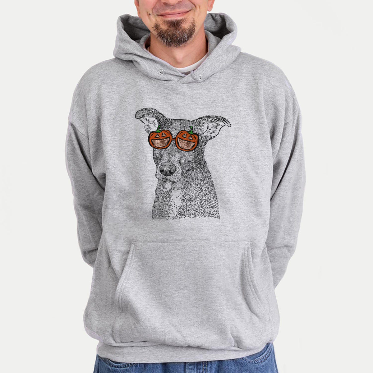 Wilbur the Shepherd Mix  - Pumpkin Collection