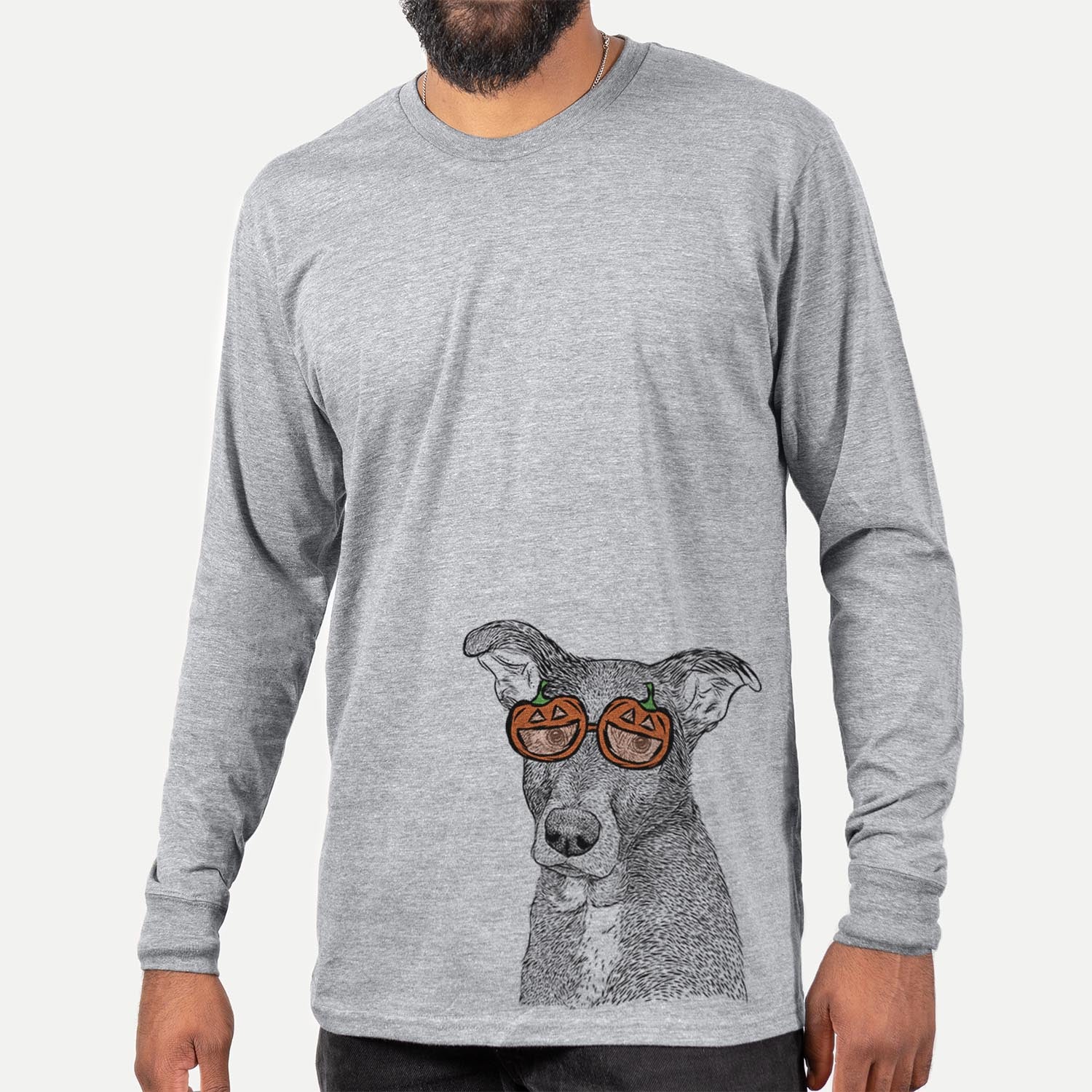 Wilbur the Shepherd Mix  - Pumpkin Collection