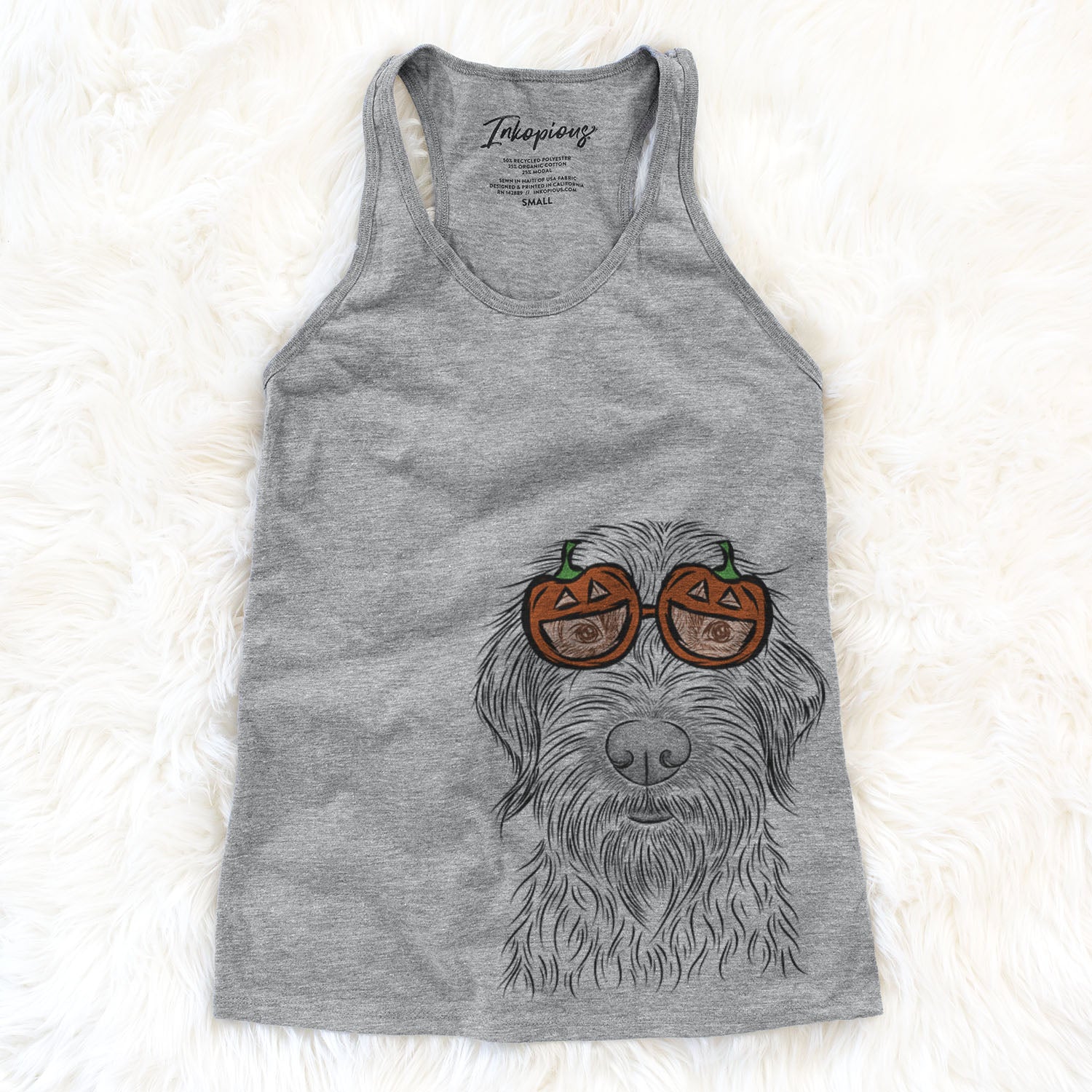 Wilkins the Wirehaired Pointing Griffon  - Pumpkin Collection