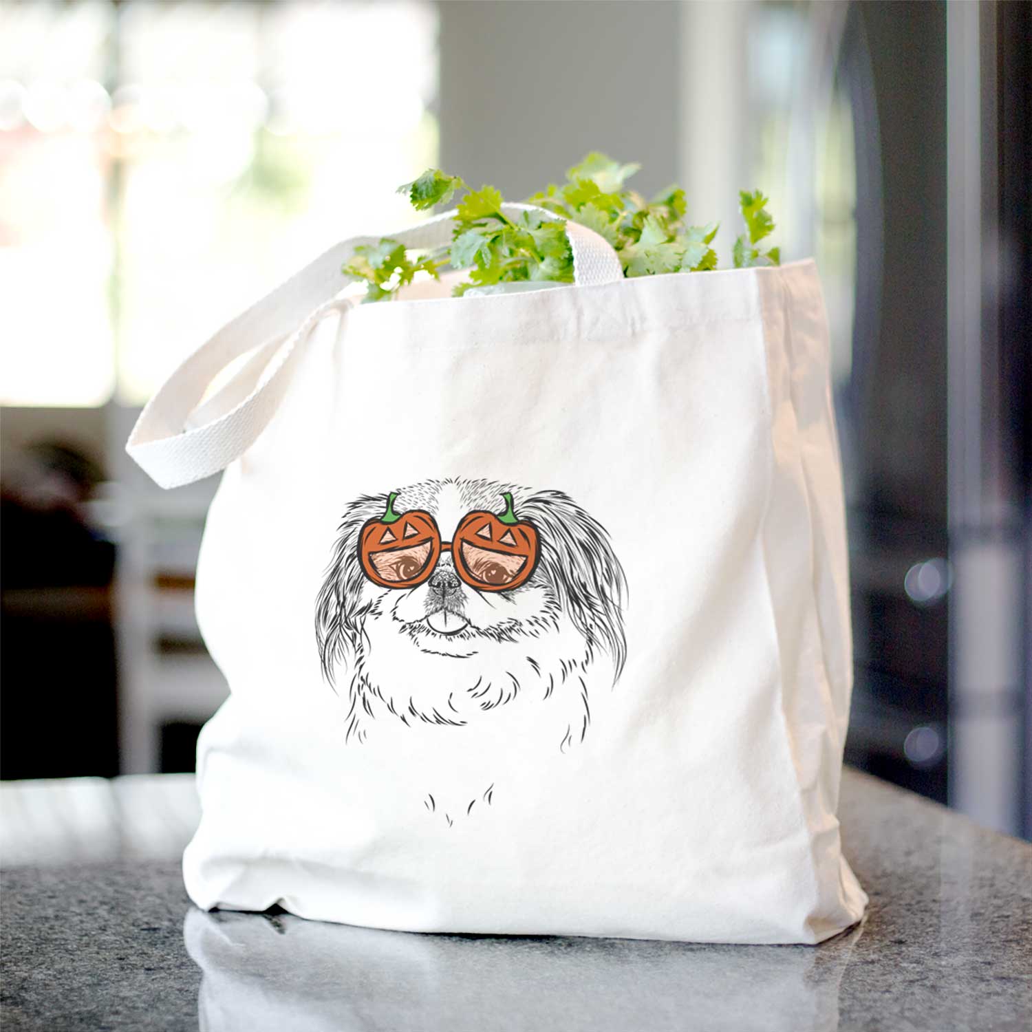 Abra Bean the Pekingese - Tote Bag