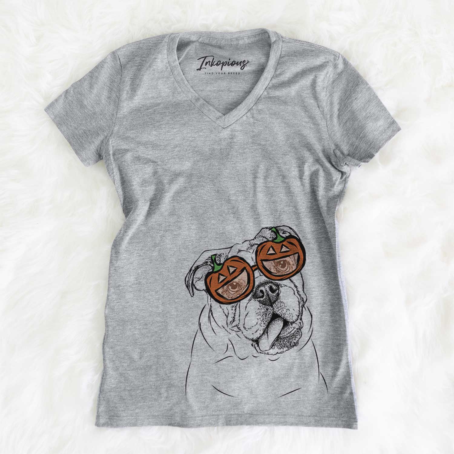 Benson the English Bulldog  - Pumpkin Collection