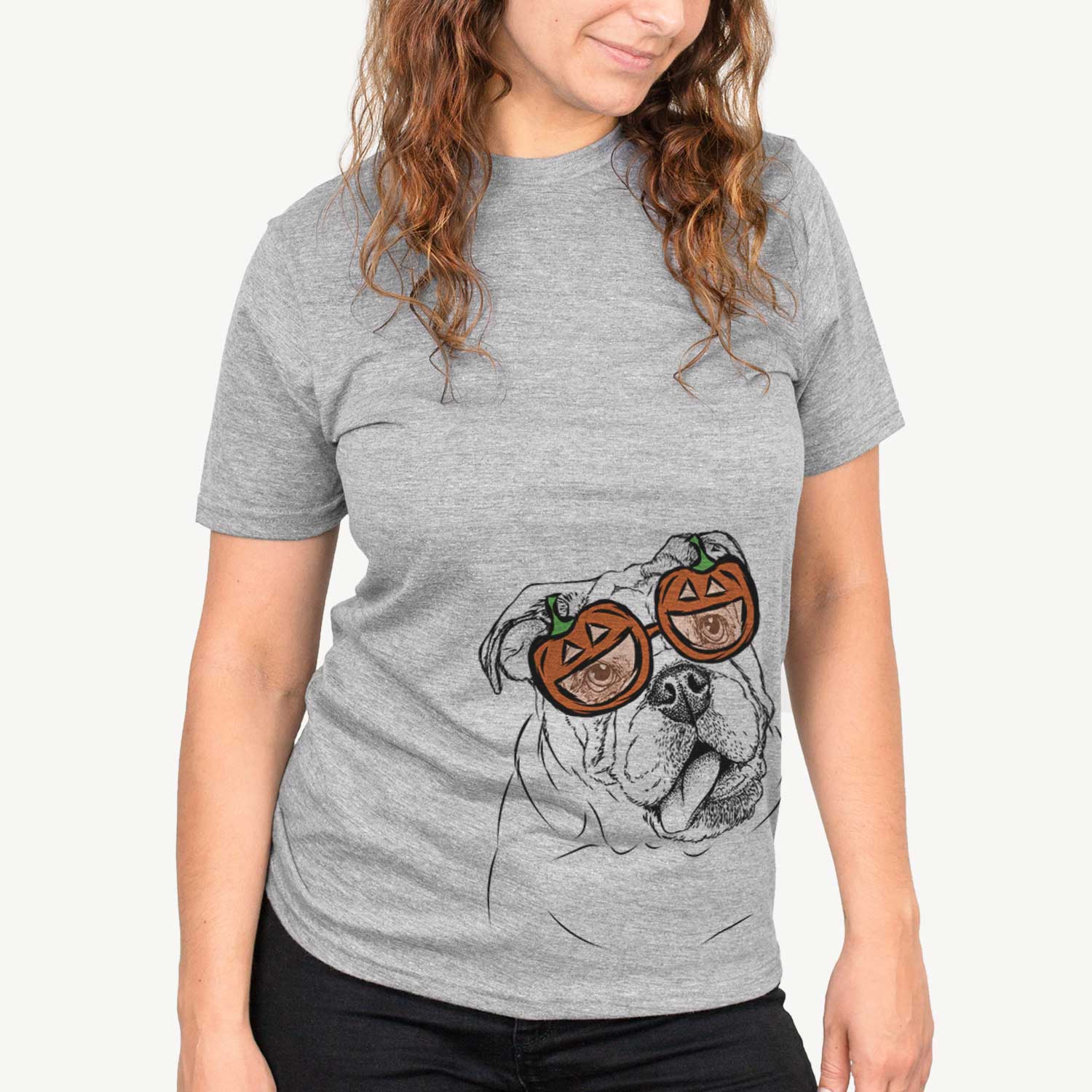 Benson the English Bulldog  - Pumpkin Collection