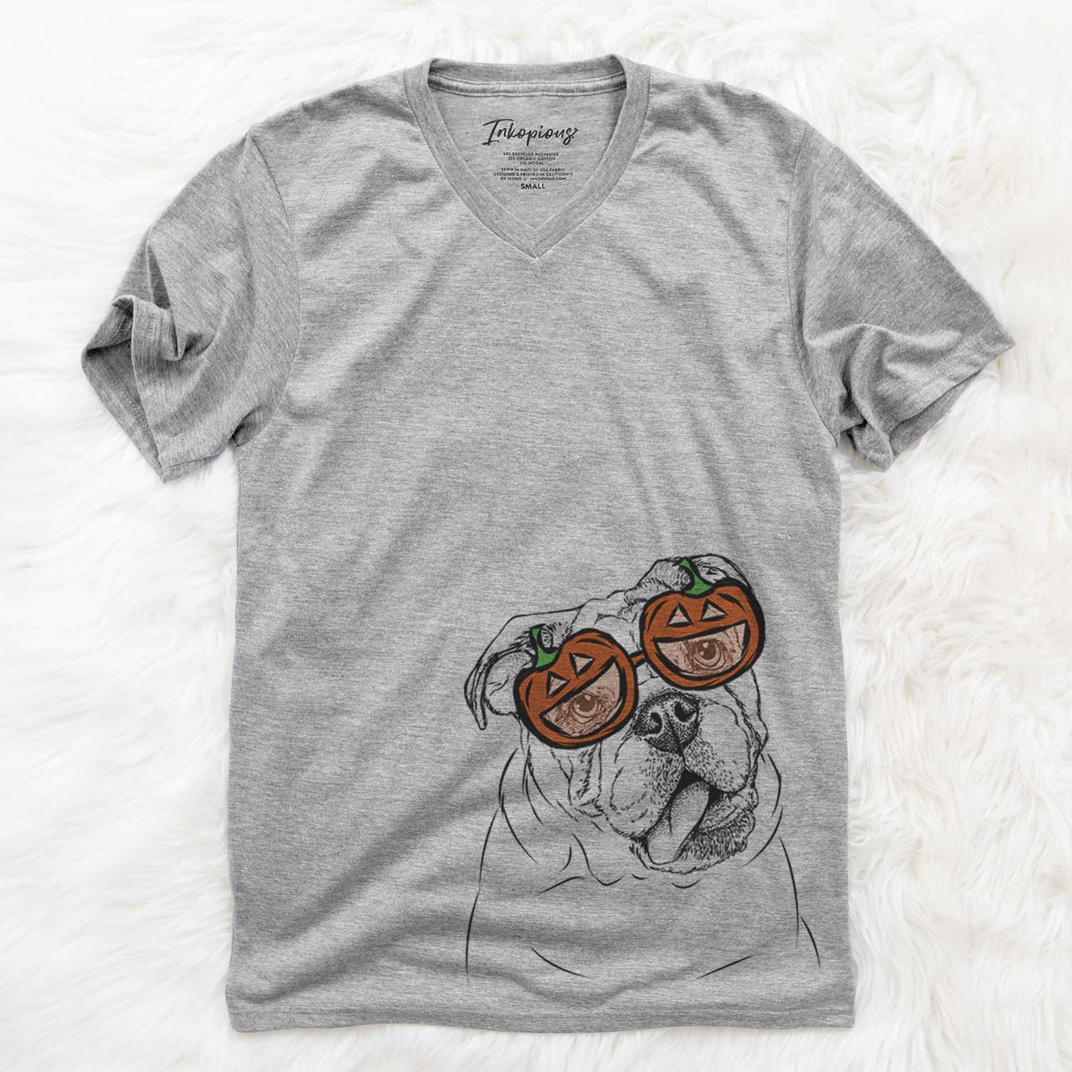 Benson the English Bulldog  - Pumpkin Collection