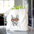 Bo the American Akita - Tote Bag