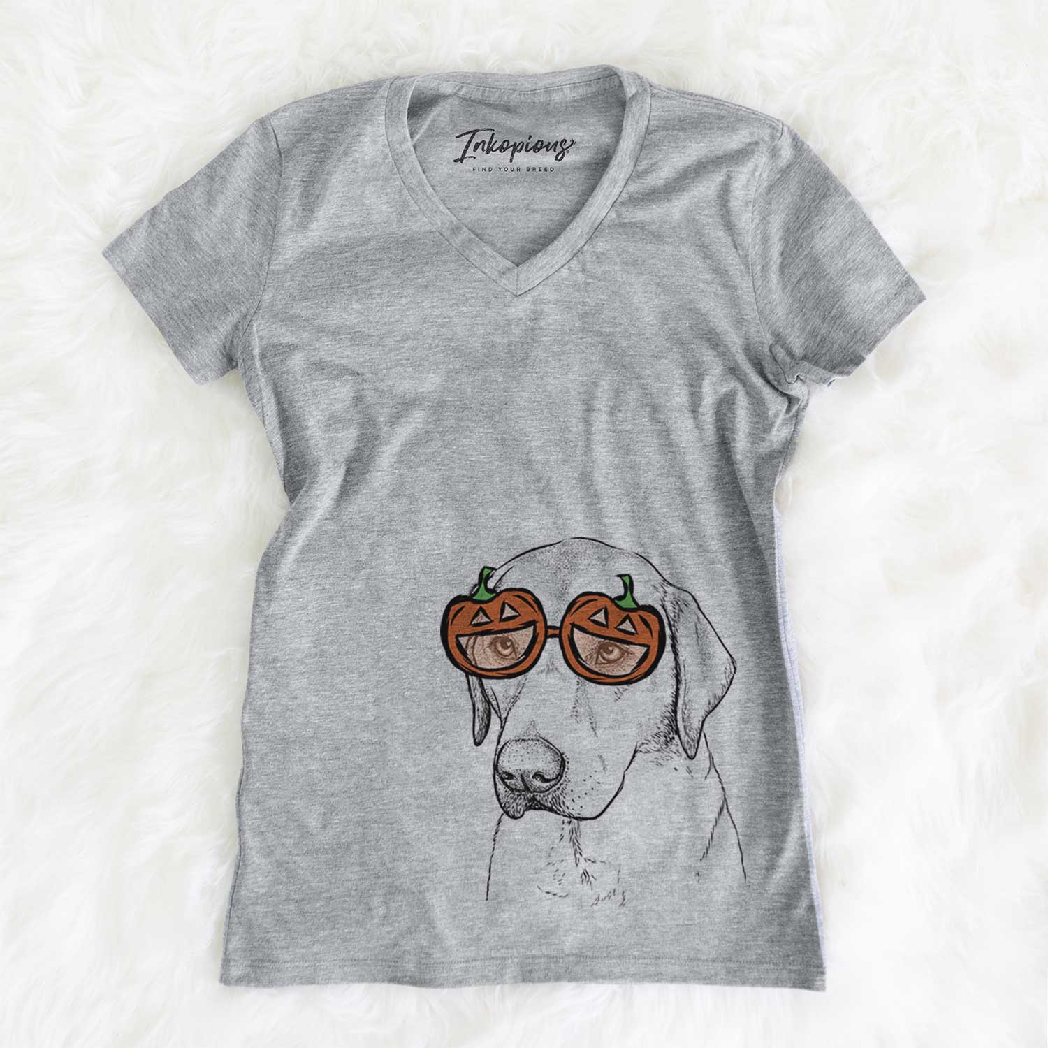 Braxton the Yellow Labrador Retriever  - Pumpkin Collection