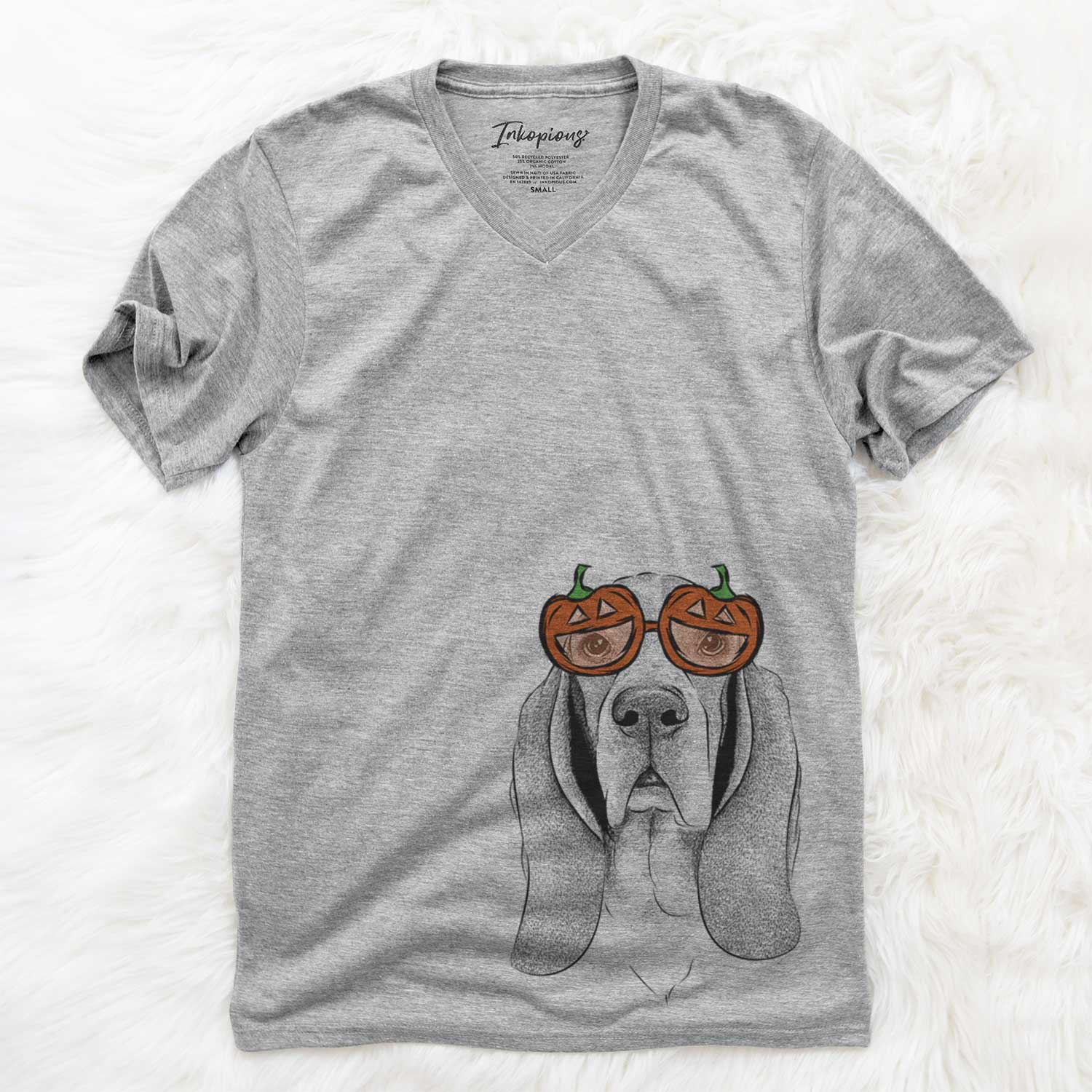 Buckley the Basset Hound  - Pumpkin Collection