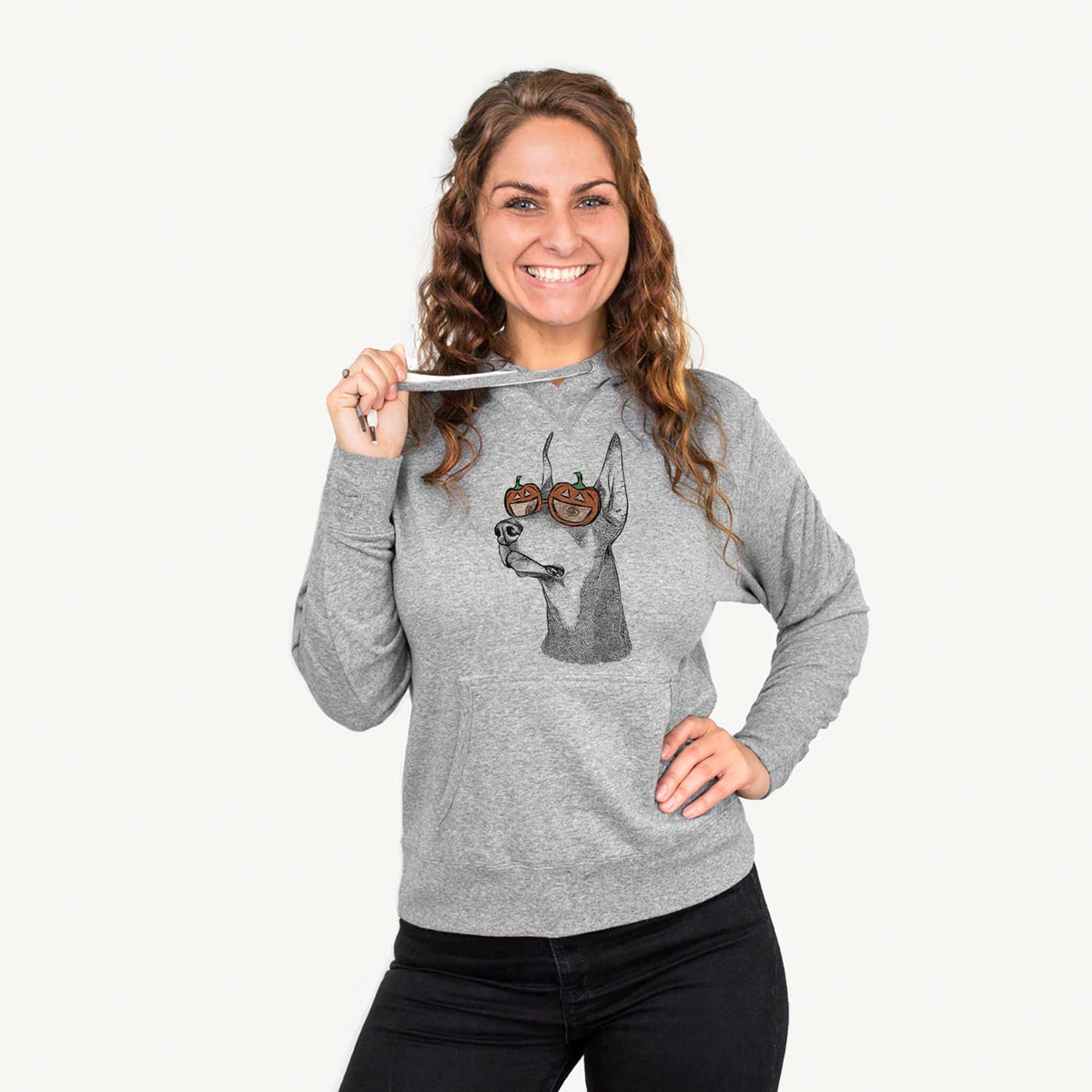 Cenza the Doberman Pinscher  - Pumpkin Collection