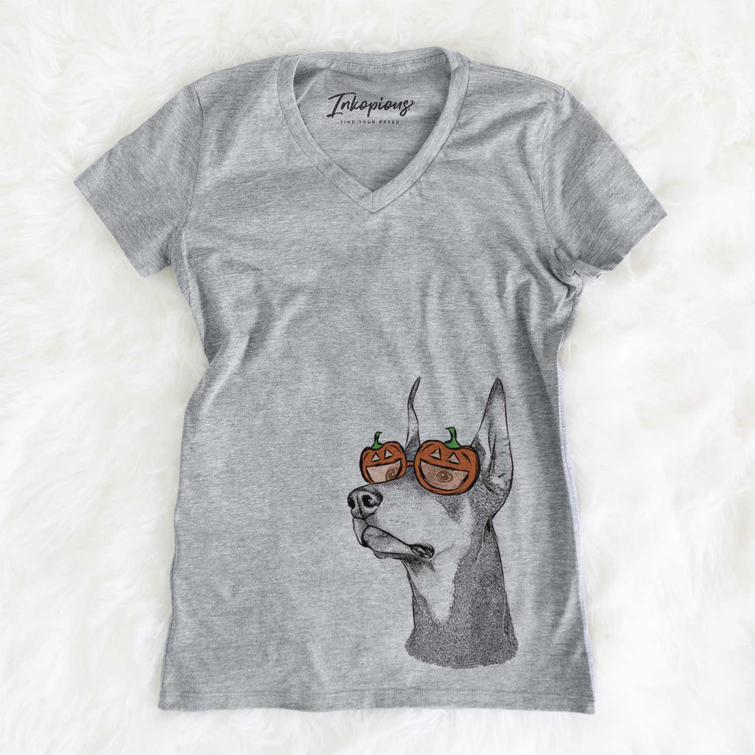 Cenza the Doberman Pinscher  - Pumpkin Collection