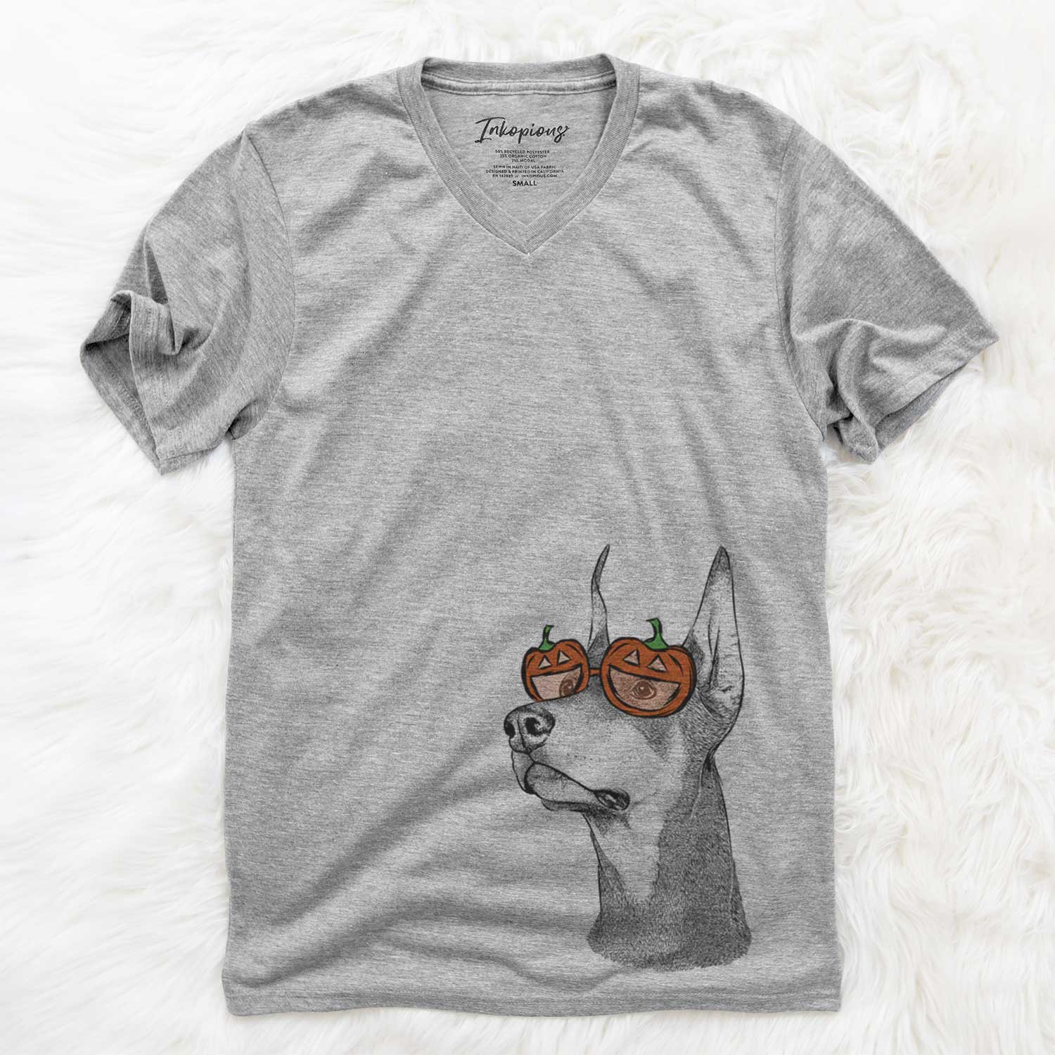 Cenza the Doberman Pinscher  - Pumpkin Collection