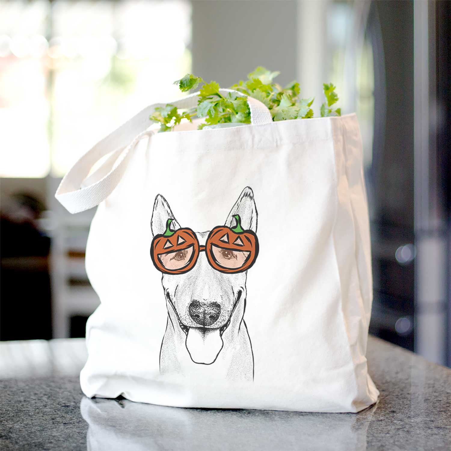 Chloe the Bull Terrier - Tote Bag