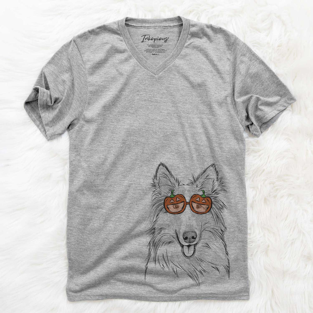 Conrad the Rough Collie  - Pumpkin Collection