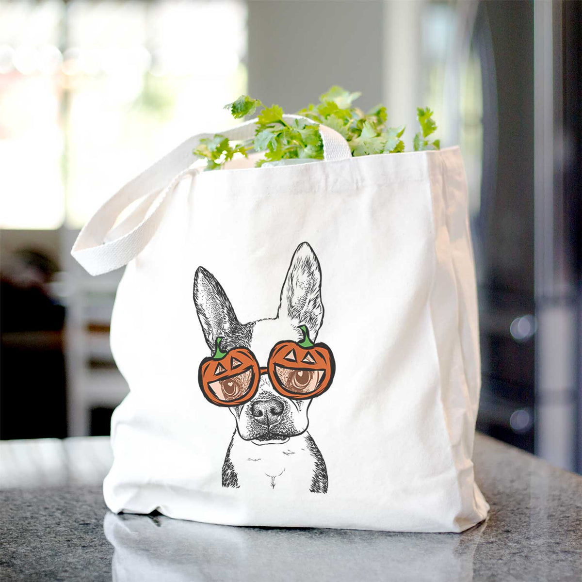 Daisy the Boston Terrier - Tote Bag