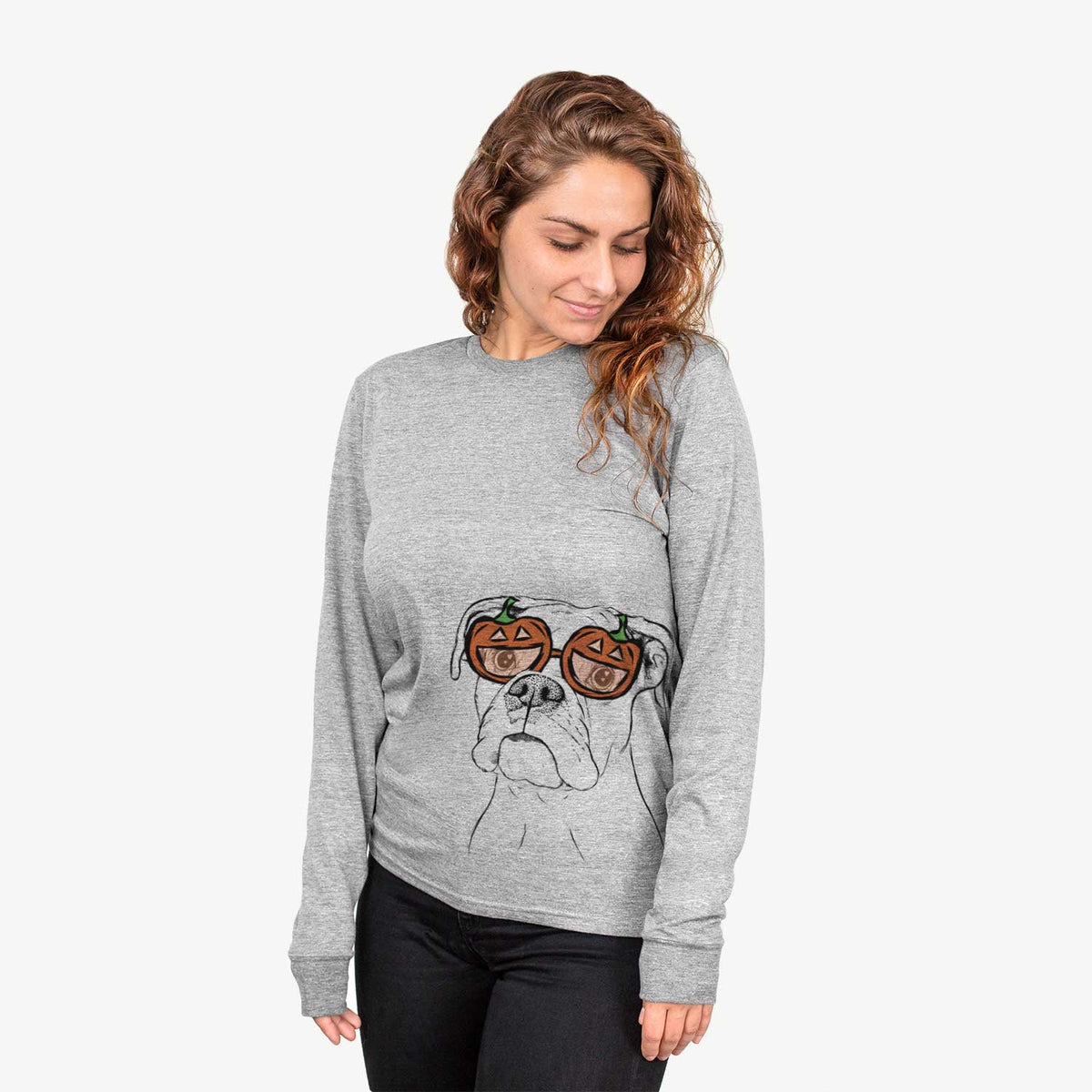 Ellie the Boxer  - Pumpkin Collection