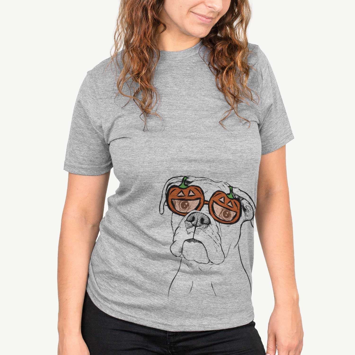 Ellie the Boxer  - Pumpkin Collection