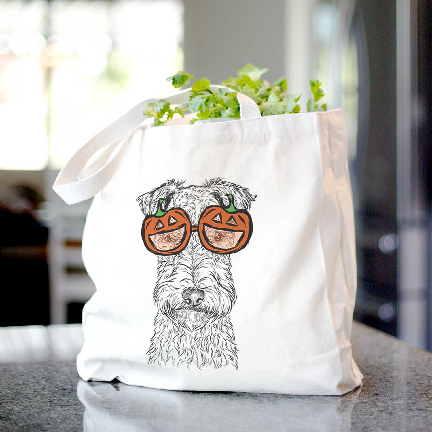 Frida the Lakeland Terrier - Tote Bag