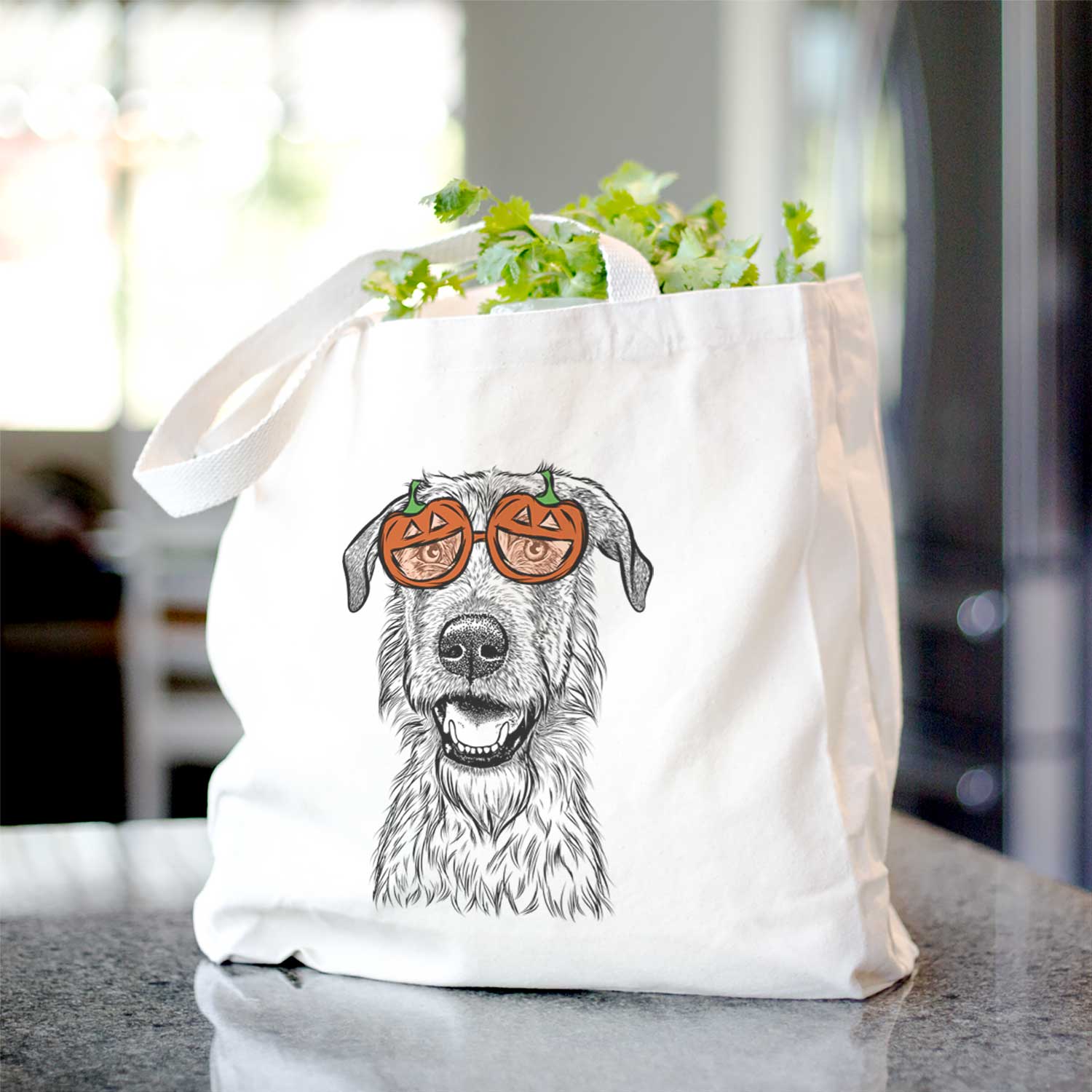 Griffin the Irish Wolfhound - Tote Bag