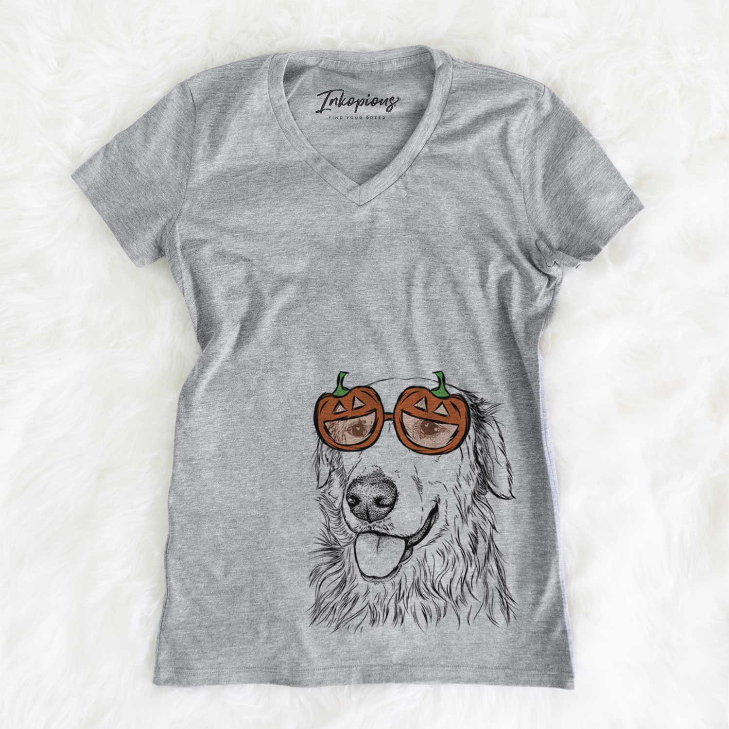 Hopper the Golden Retriever  - Pumpkin Collection