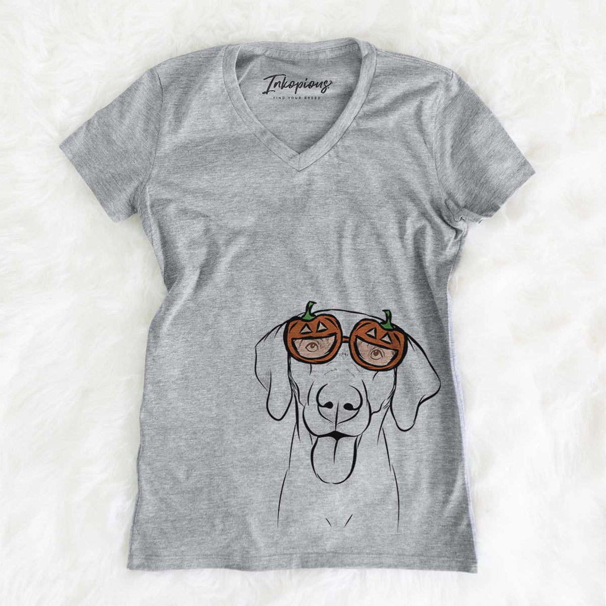 Jackson the Weimaraner  - Pumpkin Collection