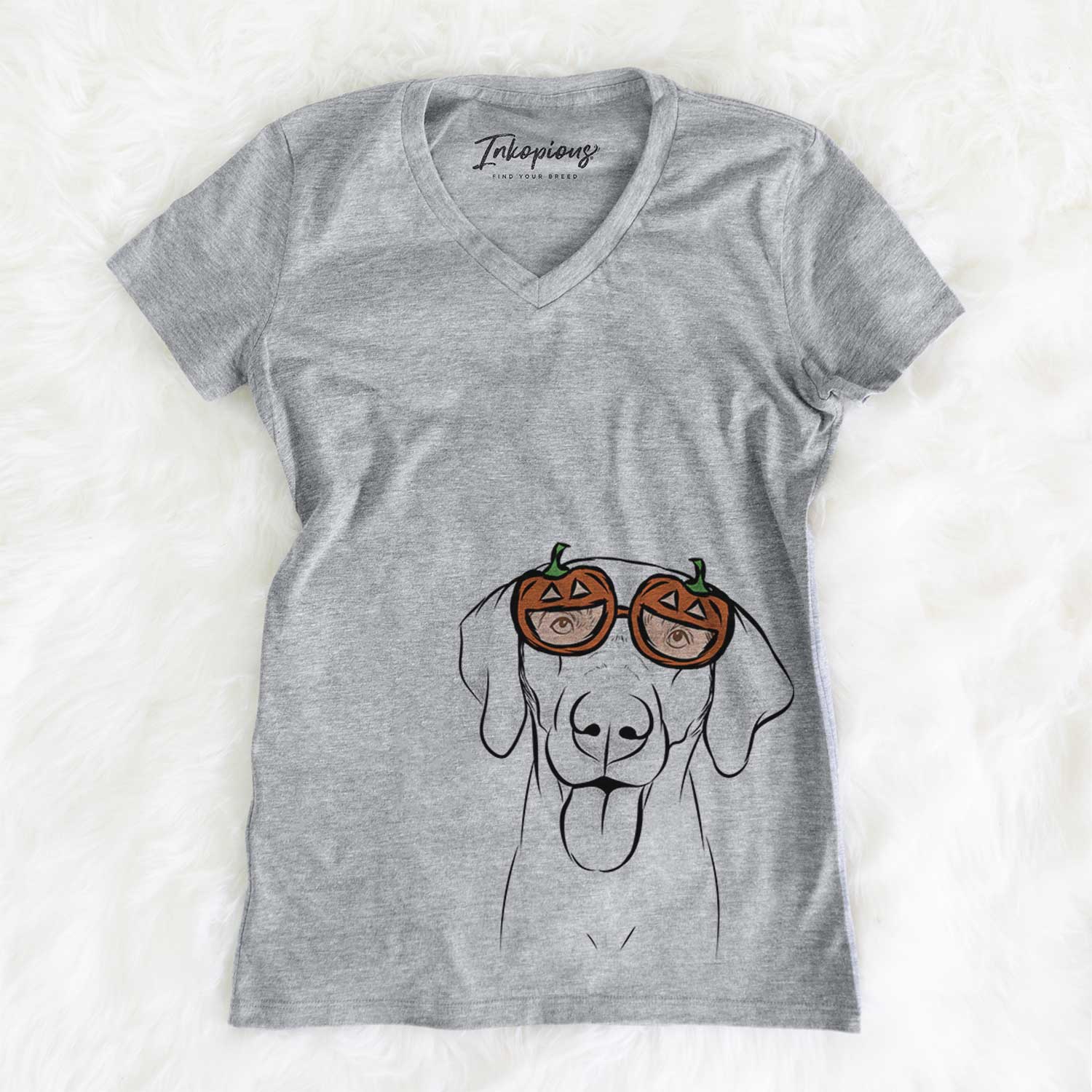 Jackson the Weimaraner  - Pumpkin Collection