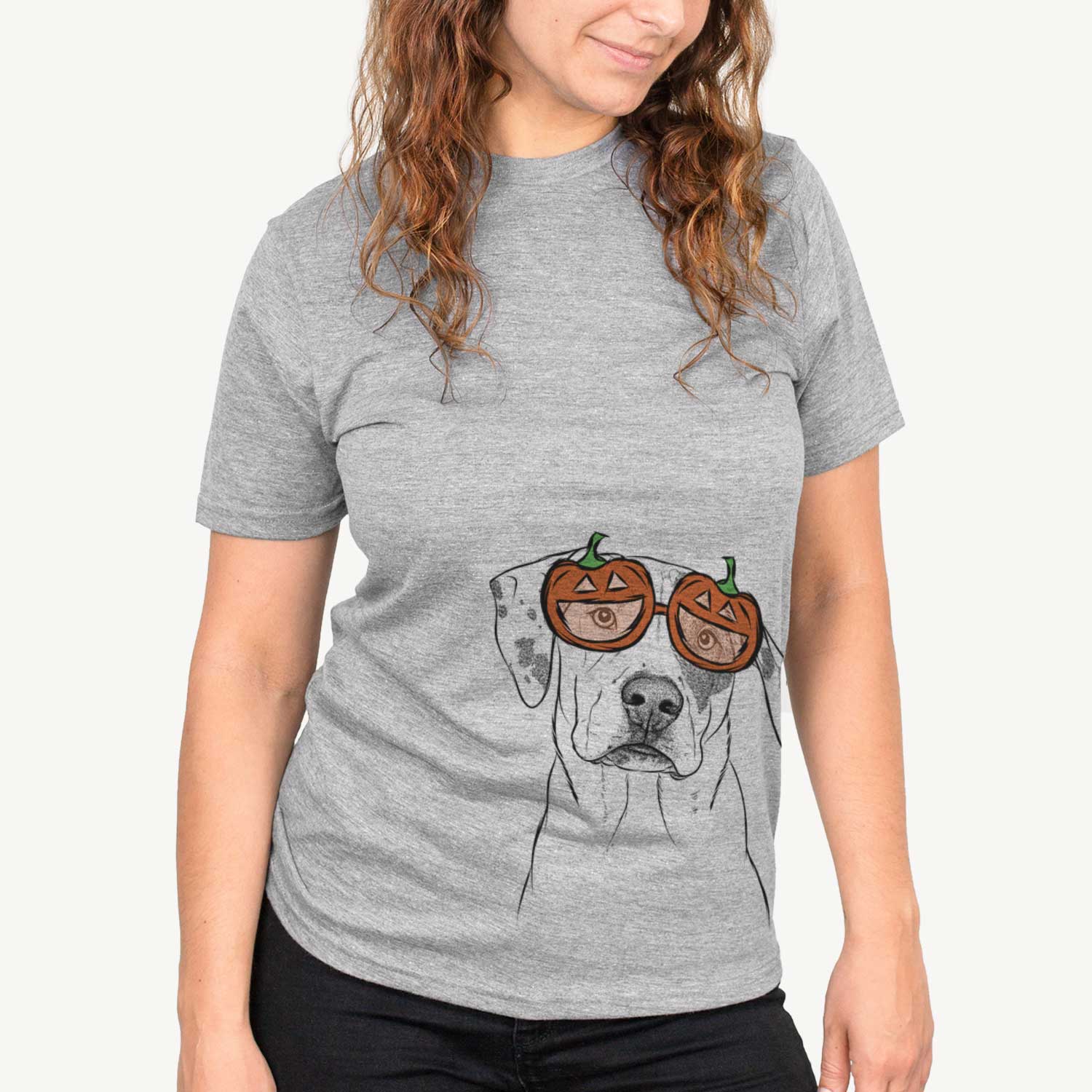 Julio the Dogo Argentino Mix  - Pumpkin Collection