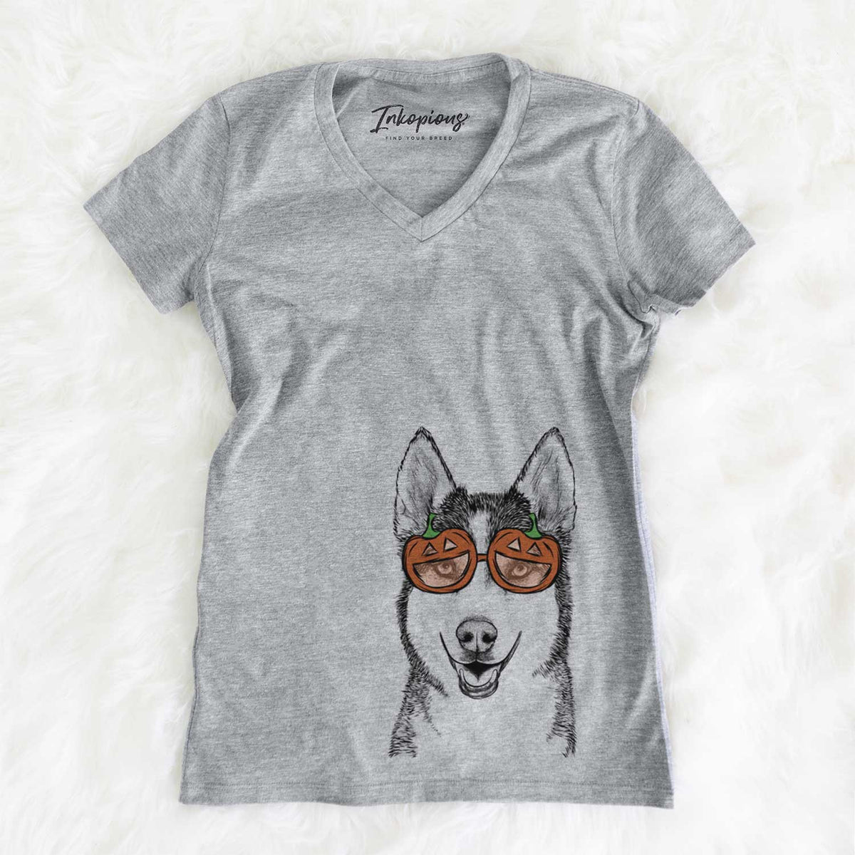 Kira the Siberian Husky  - Pumpkin Collection