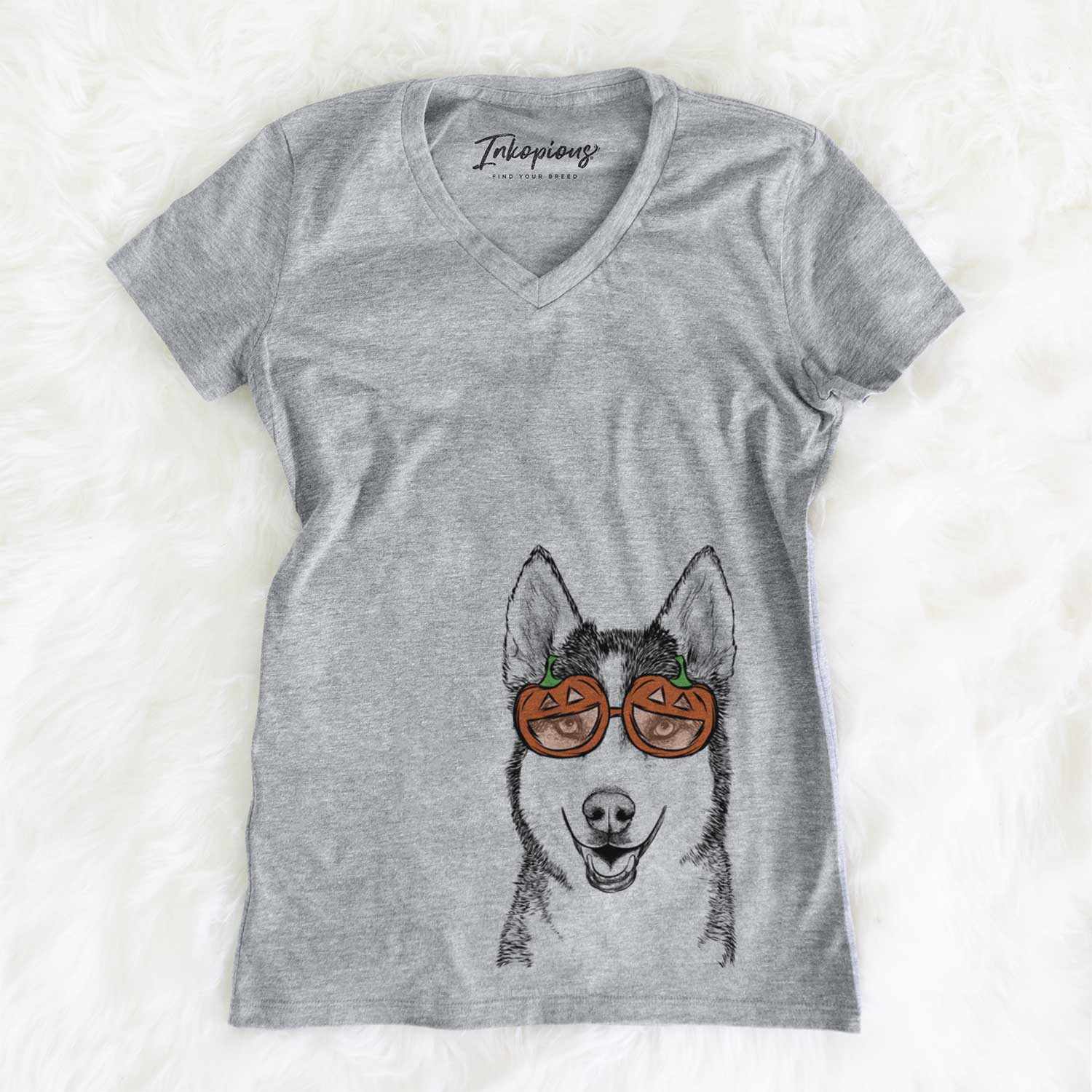 Kira the Siberian Husky  - Pumpkin Collection