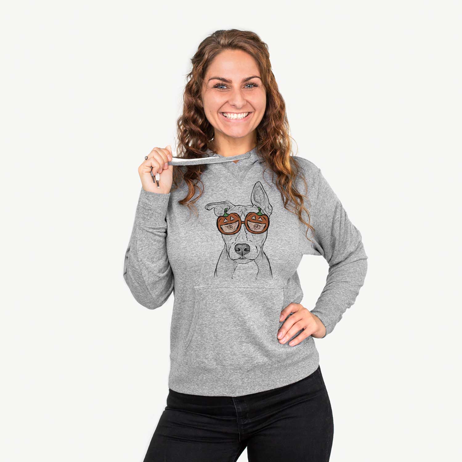 Kisses the Pitbull  - Pumpkin Collection