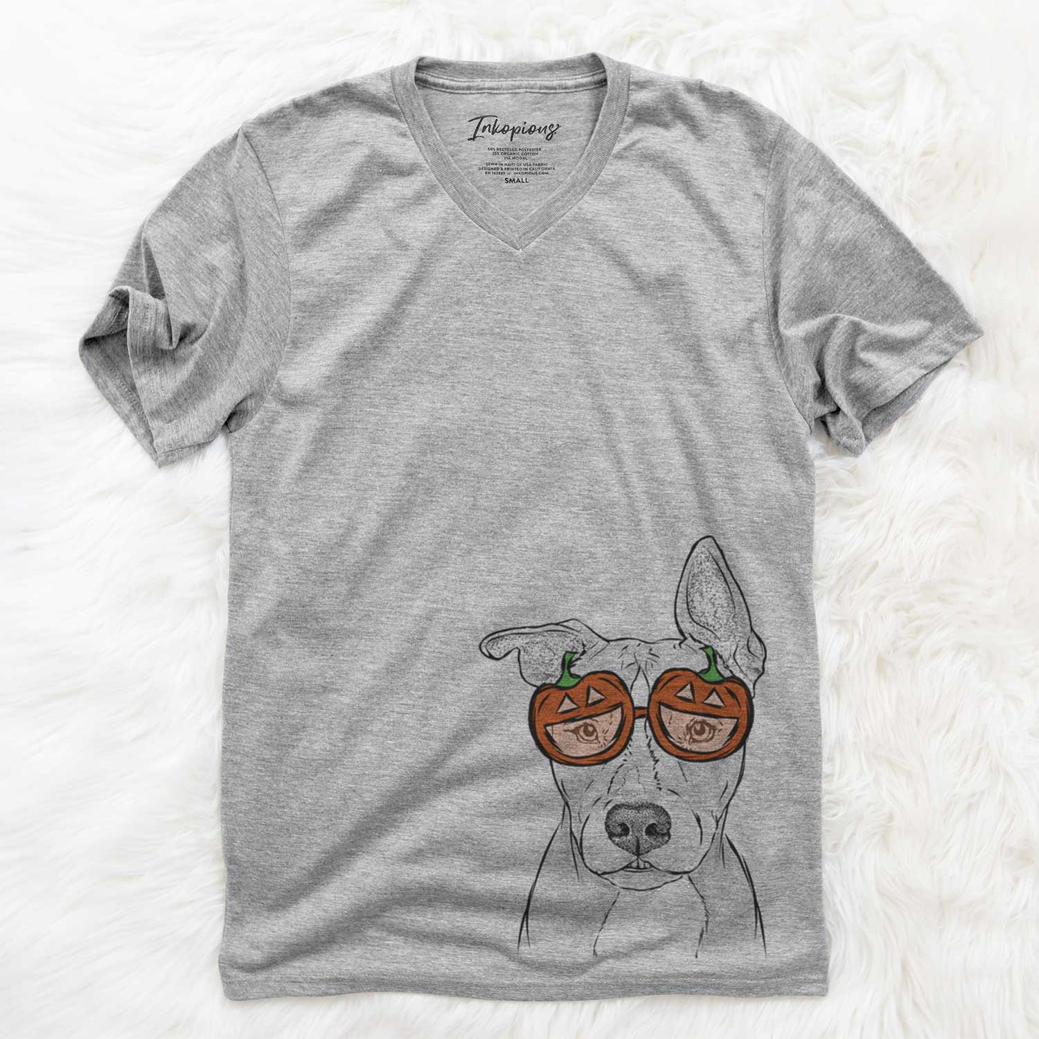 Kisses the Pitbull  - Pumpkin Collection