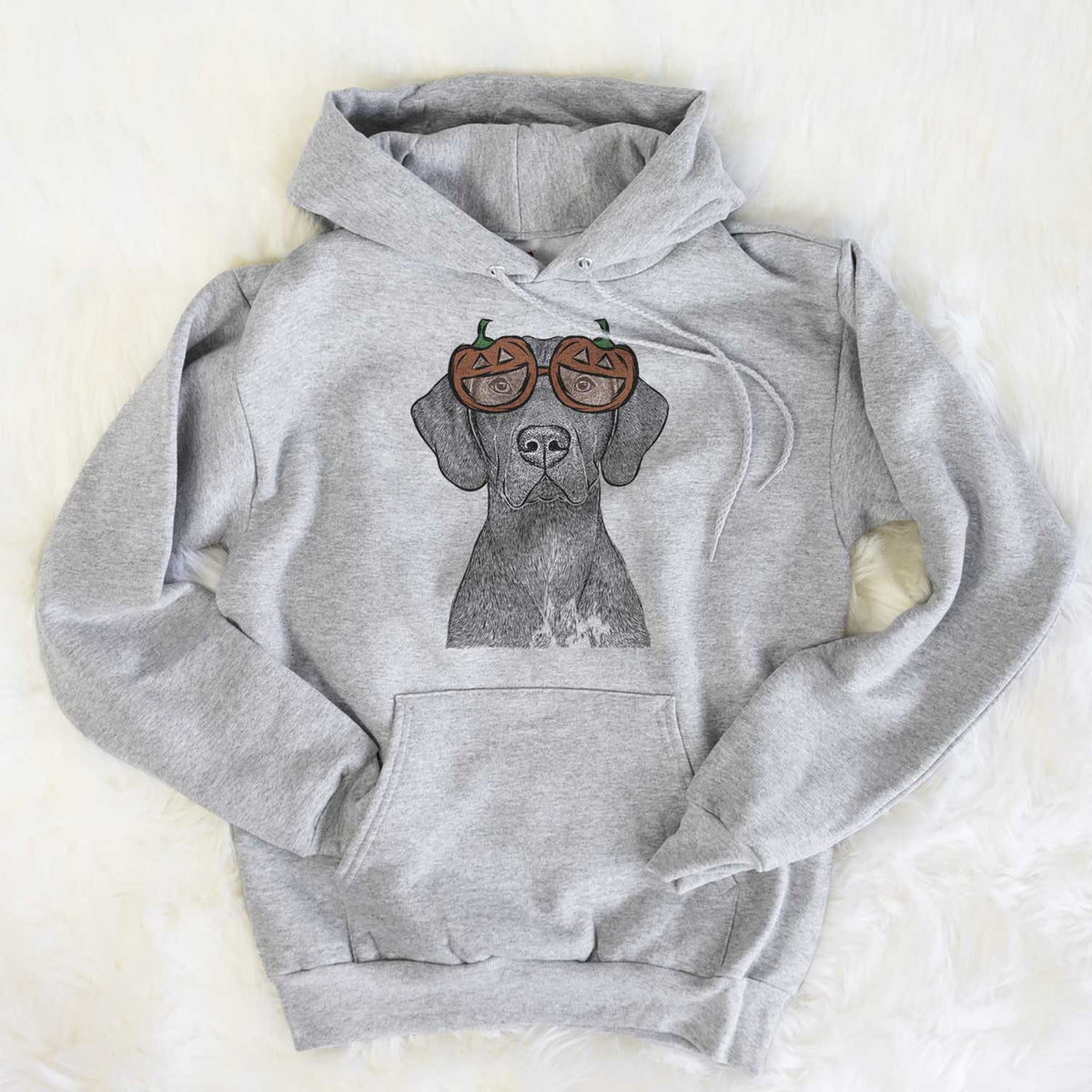 Lucifer the German Shorthaired Pointer  - Pumpkin Collection