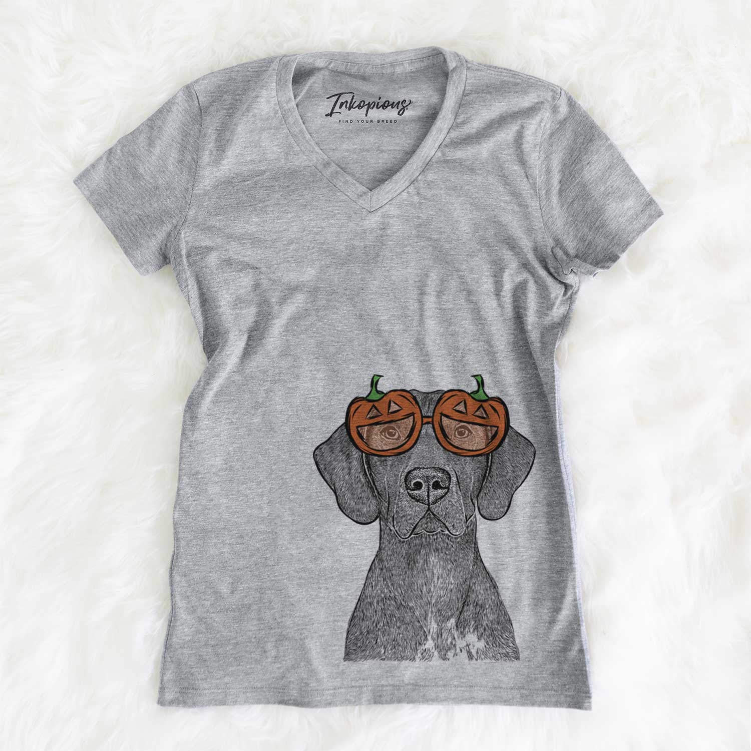 Lucifer the German Shorthaired Pointer  - Pumpkin Collection