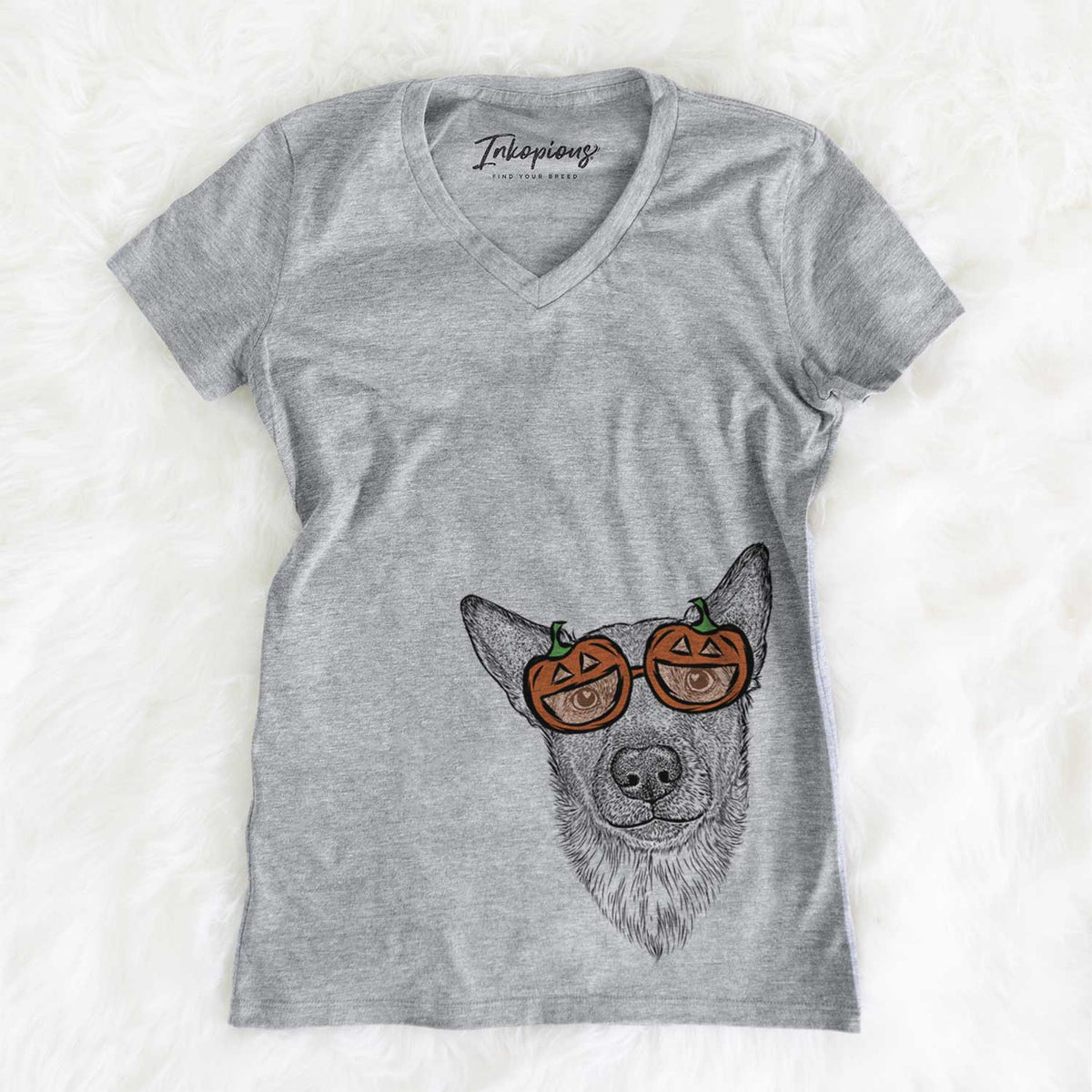 Luna the Shepherd Mix  - Pumpkin Collection