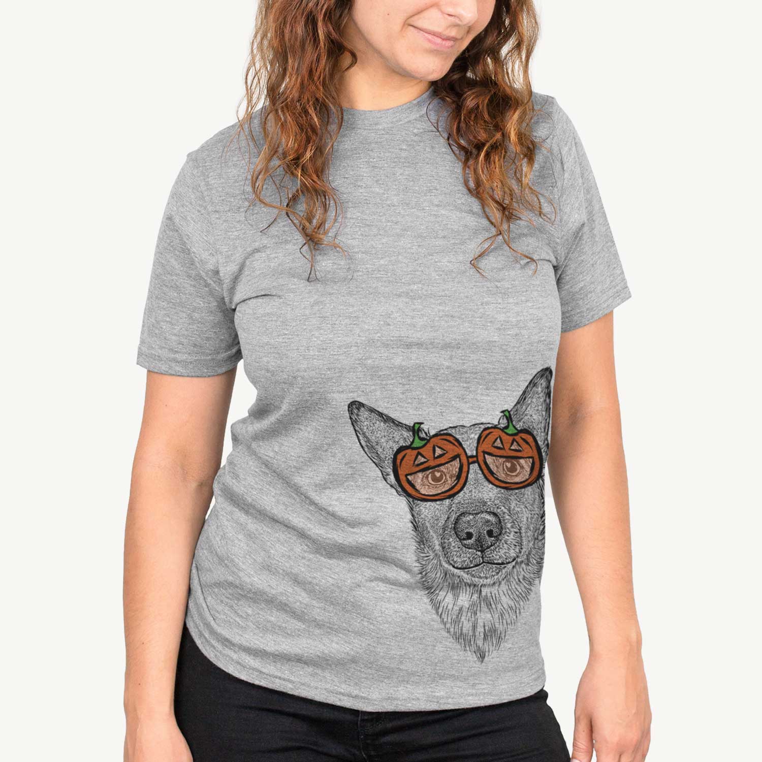 Luna the Shepherd Mix  - Pumpkin Collection