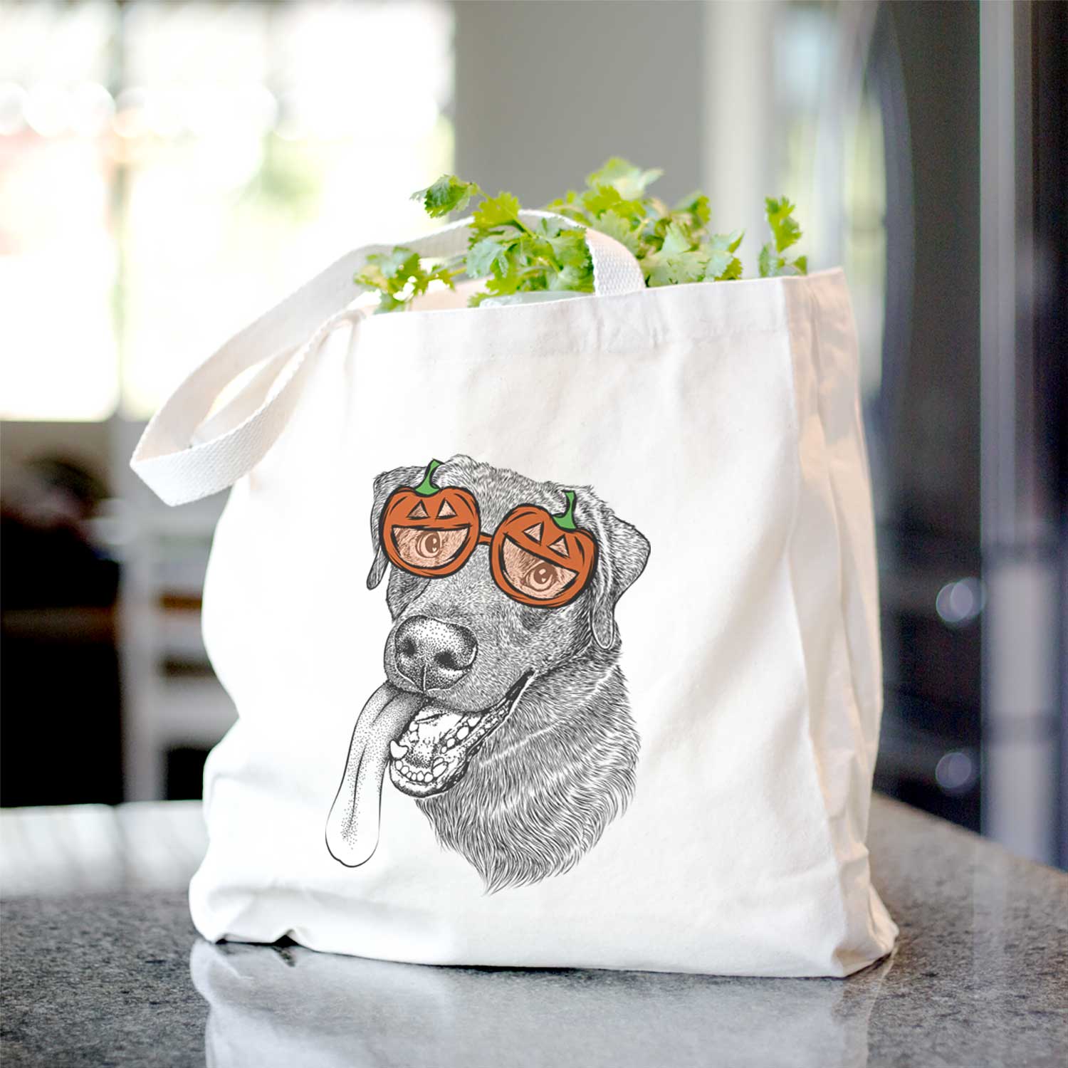 Macaroni the Lab Mix - Tote Bag