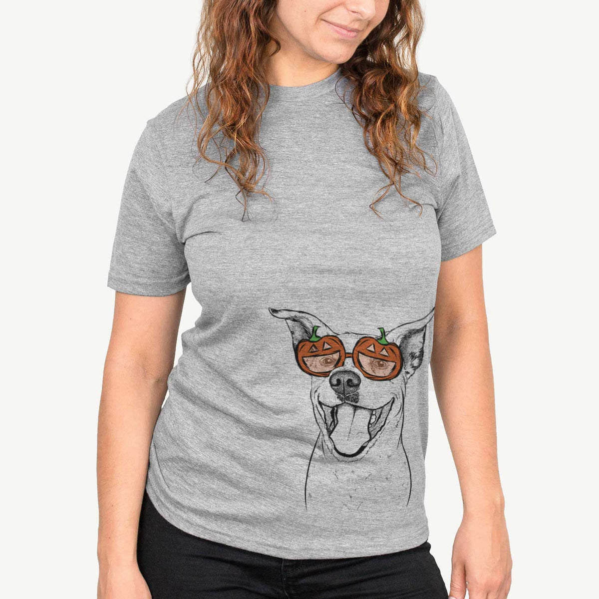 Maddie the Dalmatian Pitbull Mix  - Pumpkin Collection