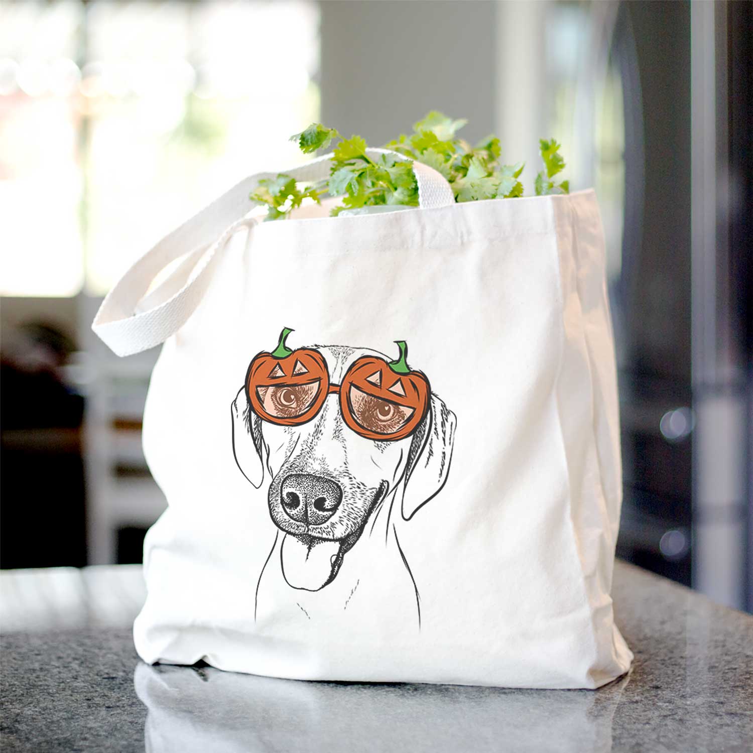 Malia the American Foxhound Mix - Tote Bag