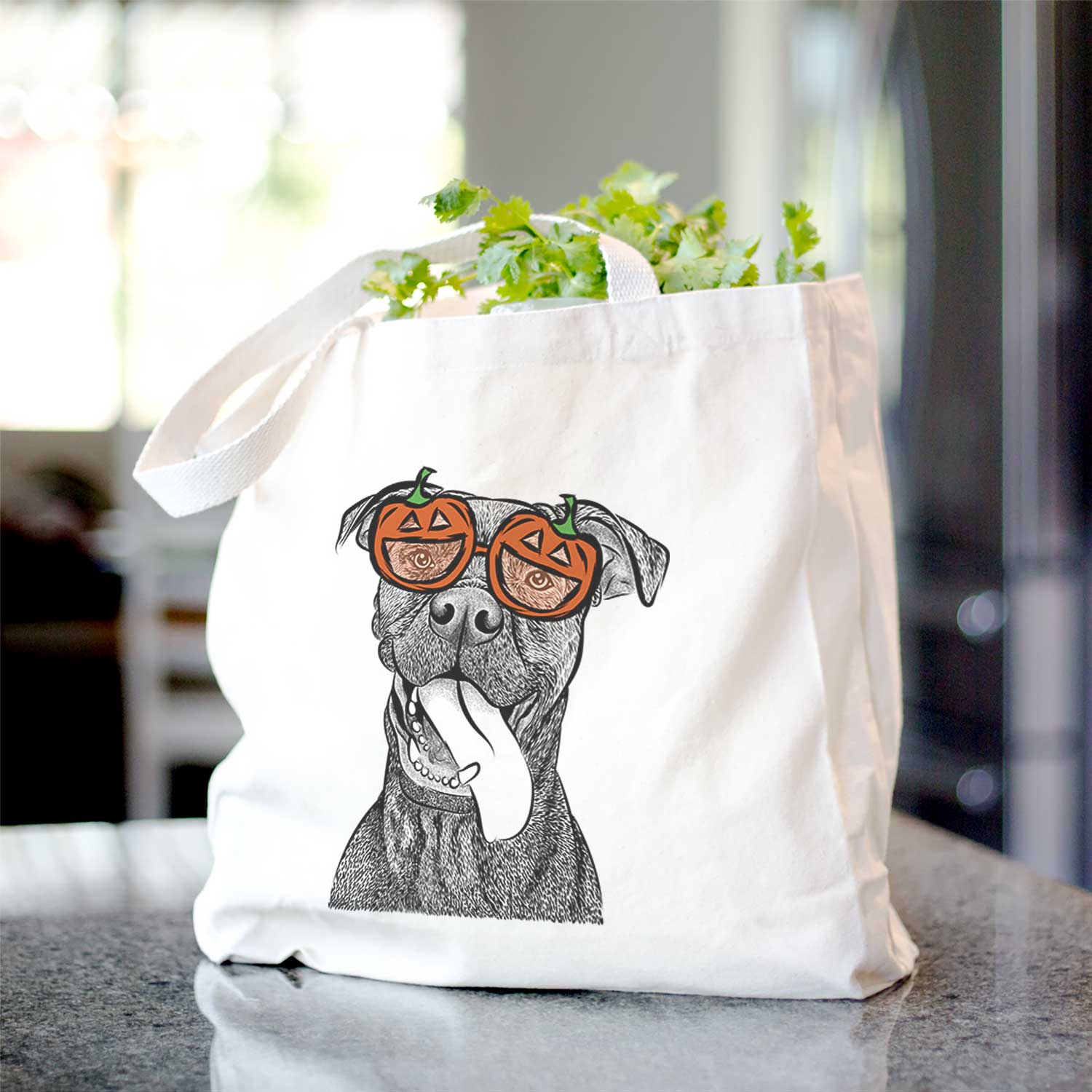 Mikey the Boxador - Tote Bag