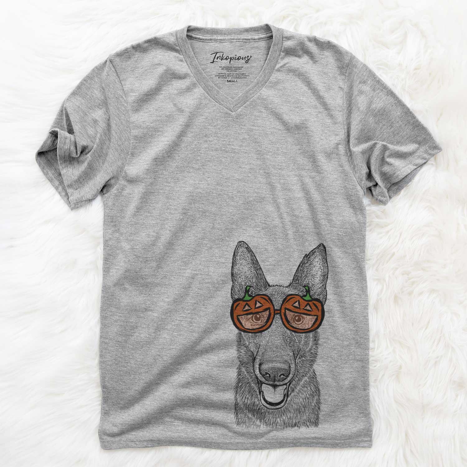 Nyx the German Shepherd  - Pumpkin Collection