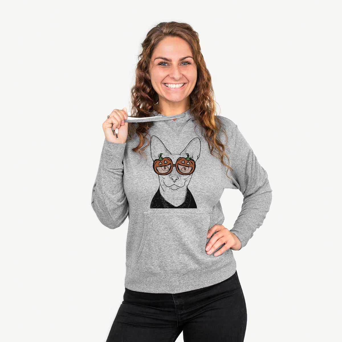 Oliver Watson the Sphynx Cat  - Pumpkin Collection