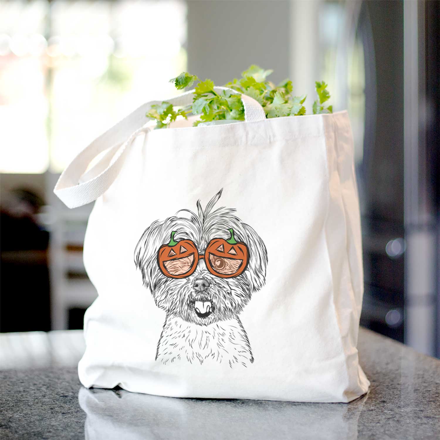 Oliver the Yorkie Mix - Tote Bag