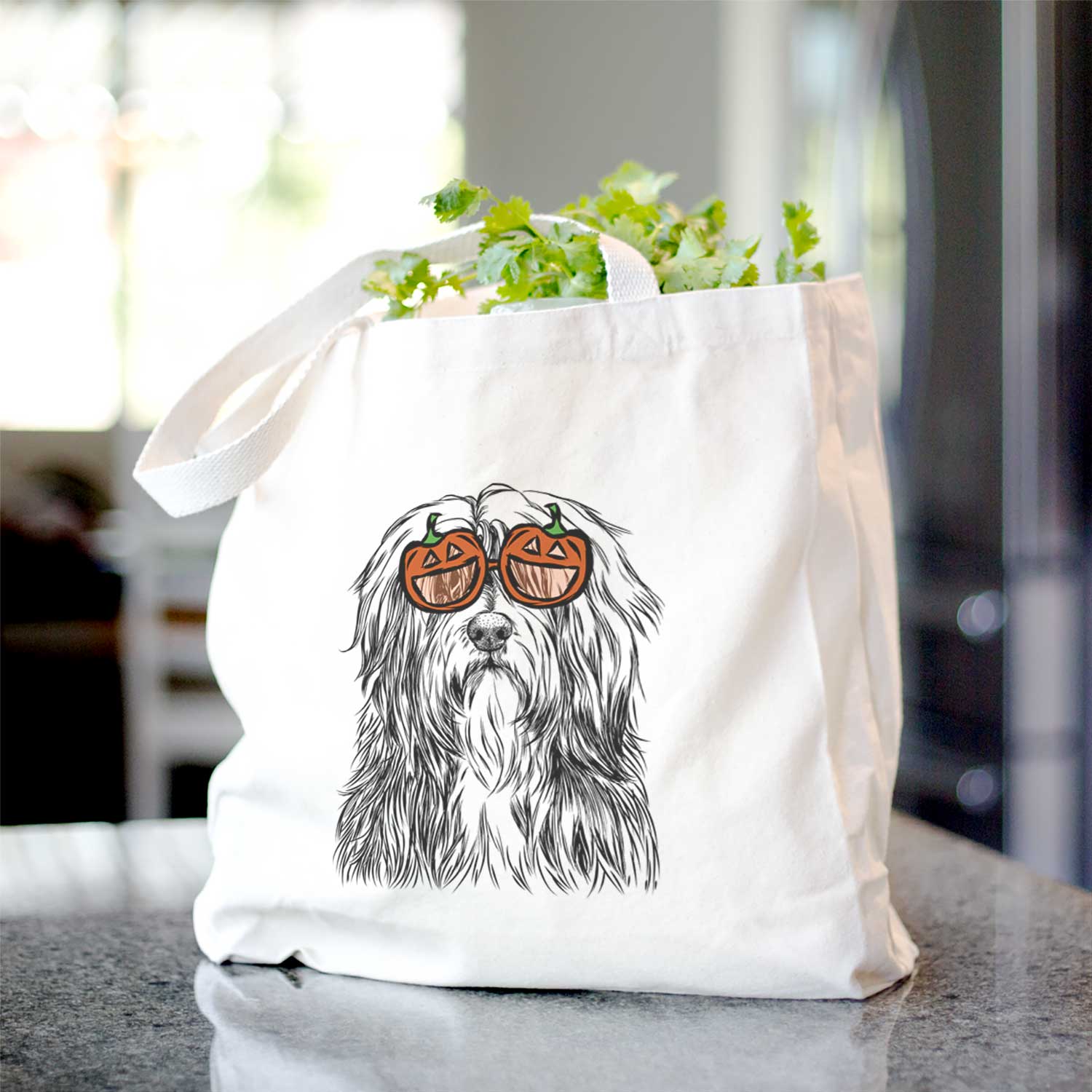 Otto the Polish Lowland Sheepdog - Tote Bag