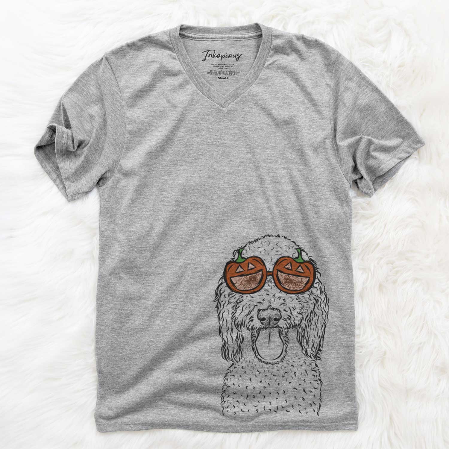 Pavlov the Goldendoodle  - Pumpkin Collection