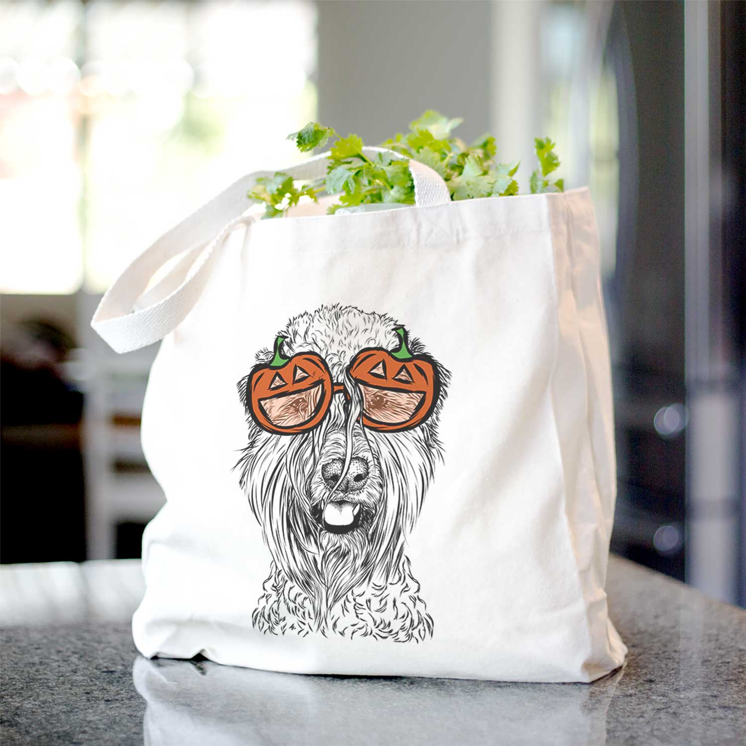 Pierre the Soft Coated Wheaten Terrier - Tote Bag