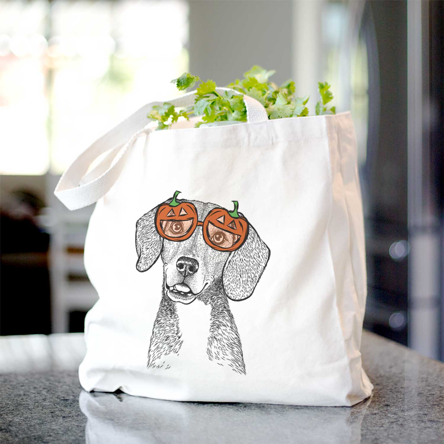 Pig the Beagle Mix - Tote Bag