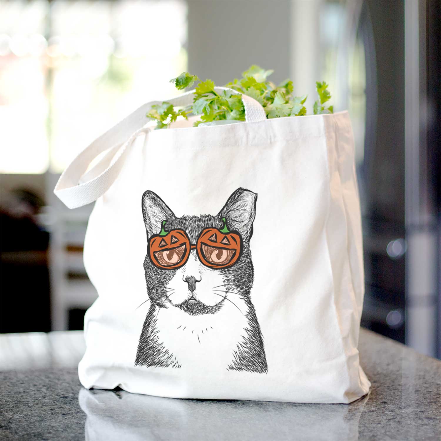 Pinky the Tuxedo Cat - Tote Bag